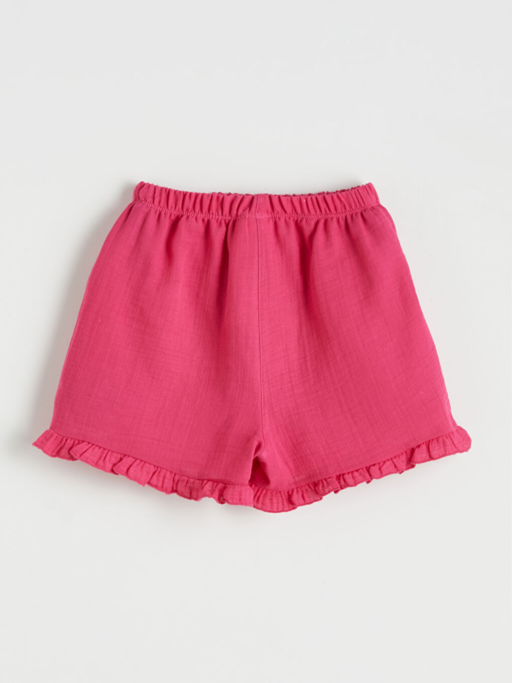 Fuşya Kiraz Baskılı Tişört ve Şort 2'li-4