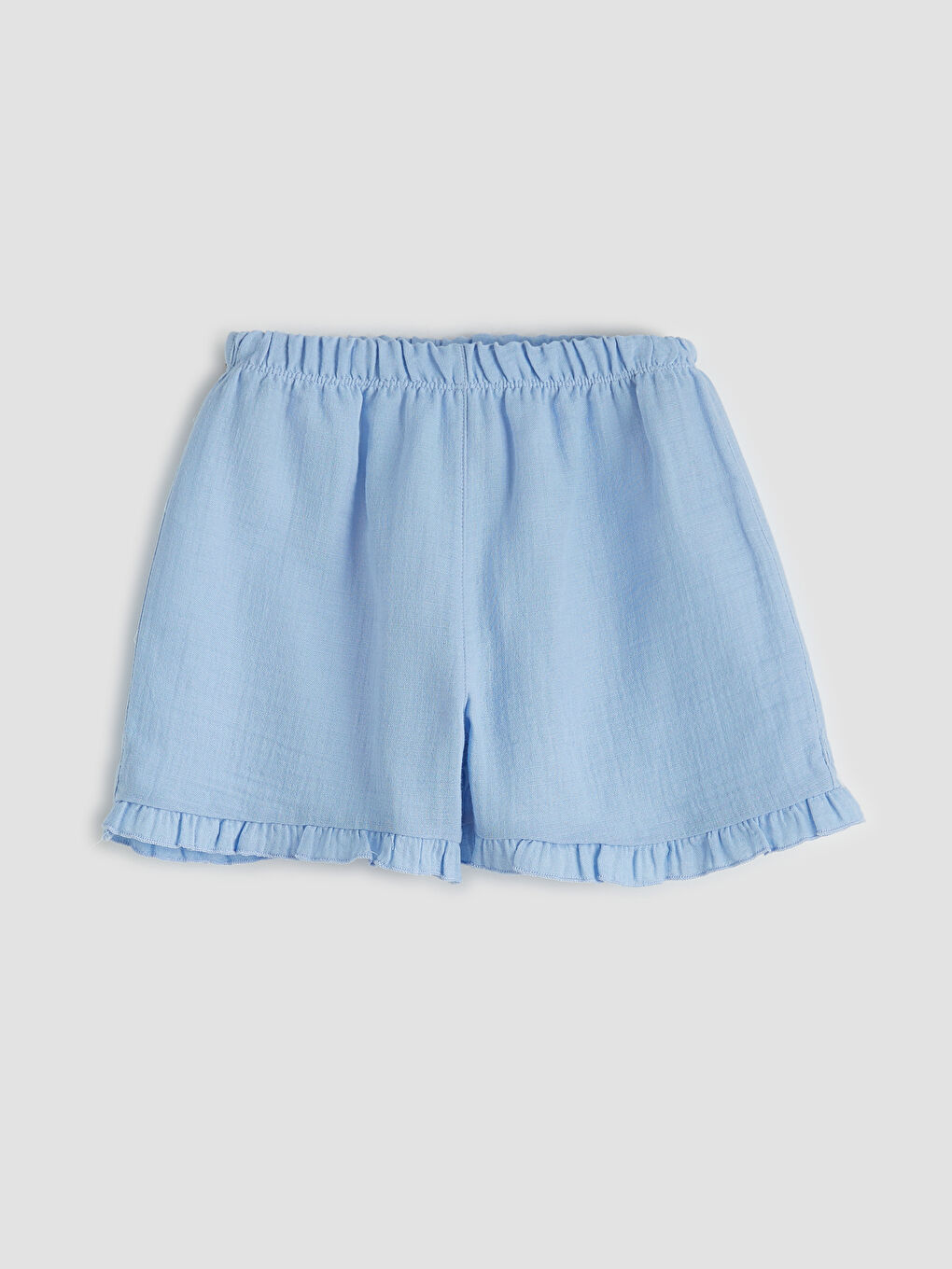 Mavi Kiraz Baskılı Tişört ve Şort 2'li-2