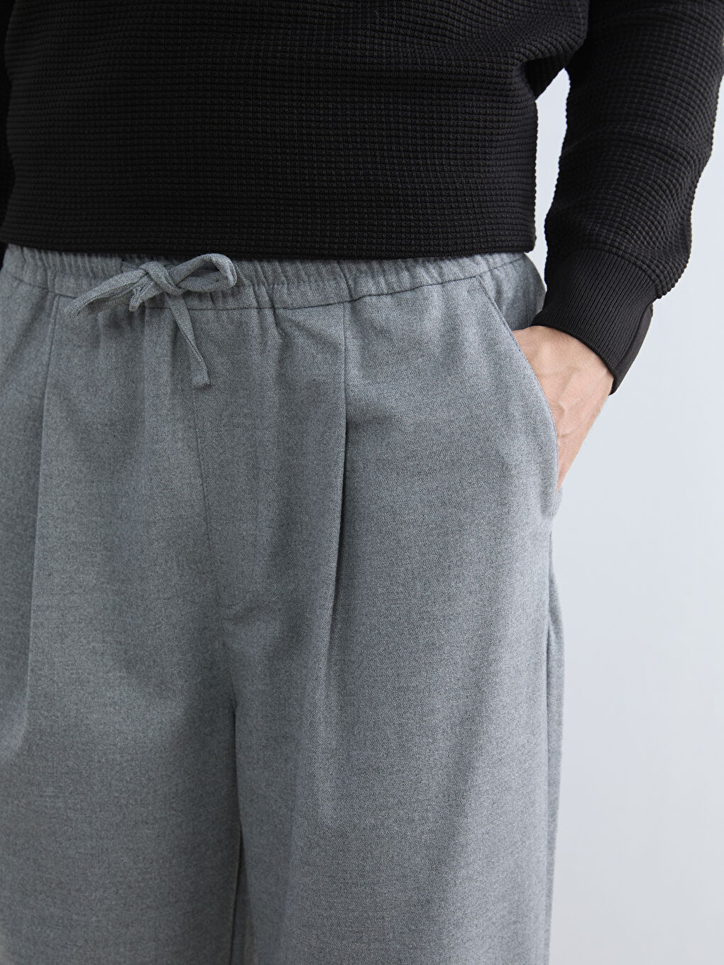 Antrasit Bol Fit Erkek Pantolon-2