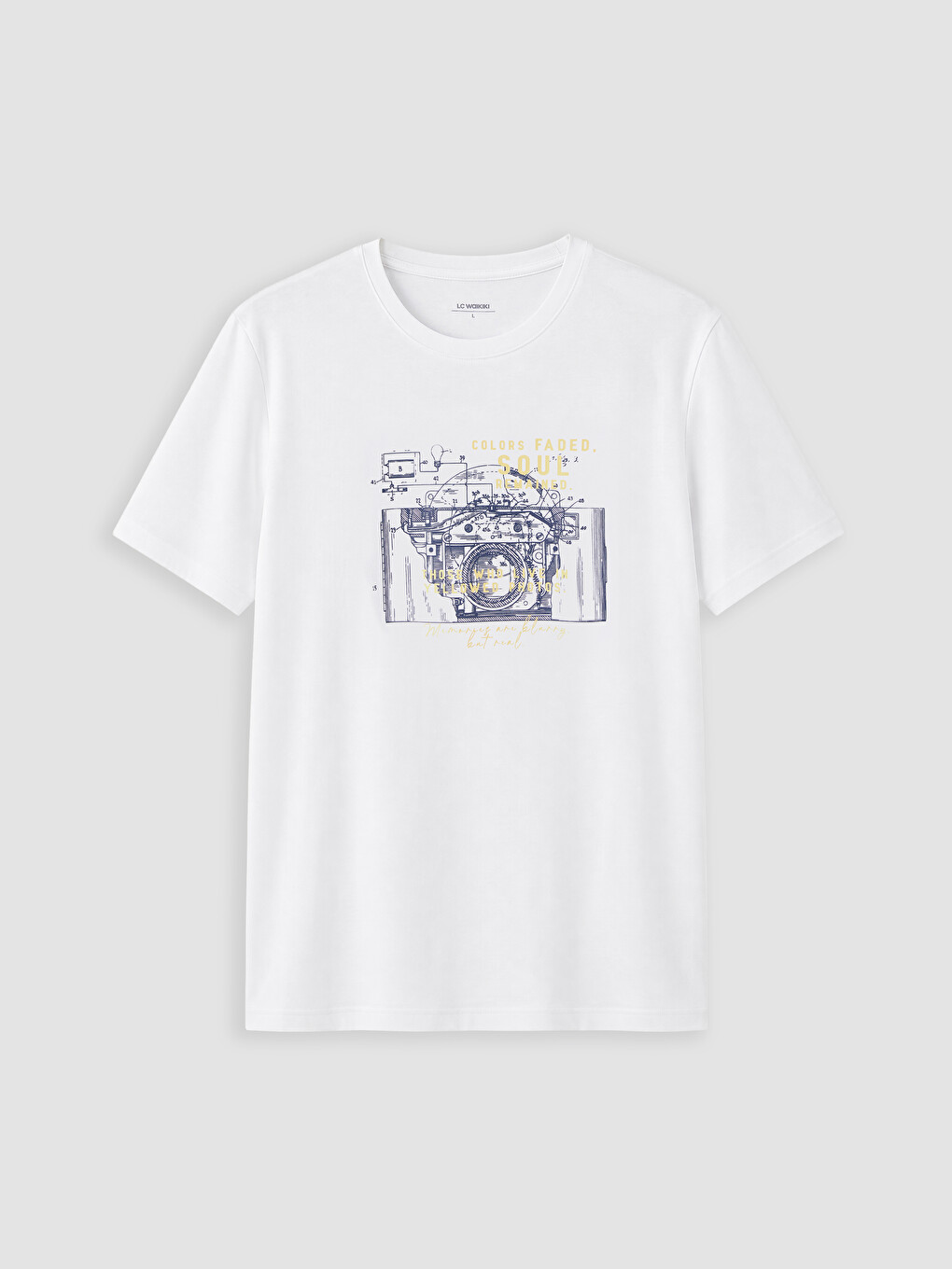 Man White T-shirt