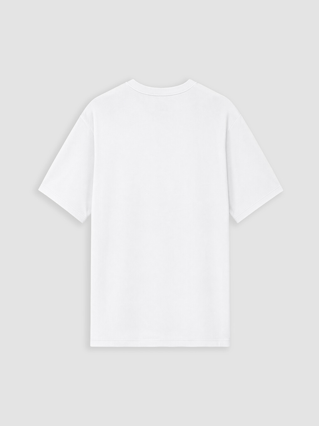 Man White T-shirt-2