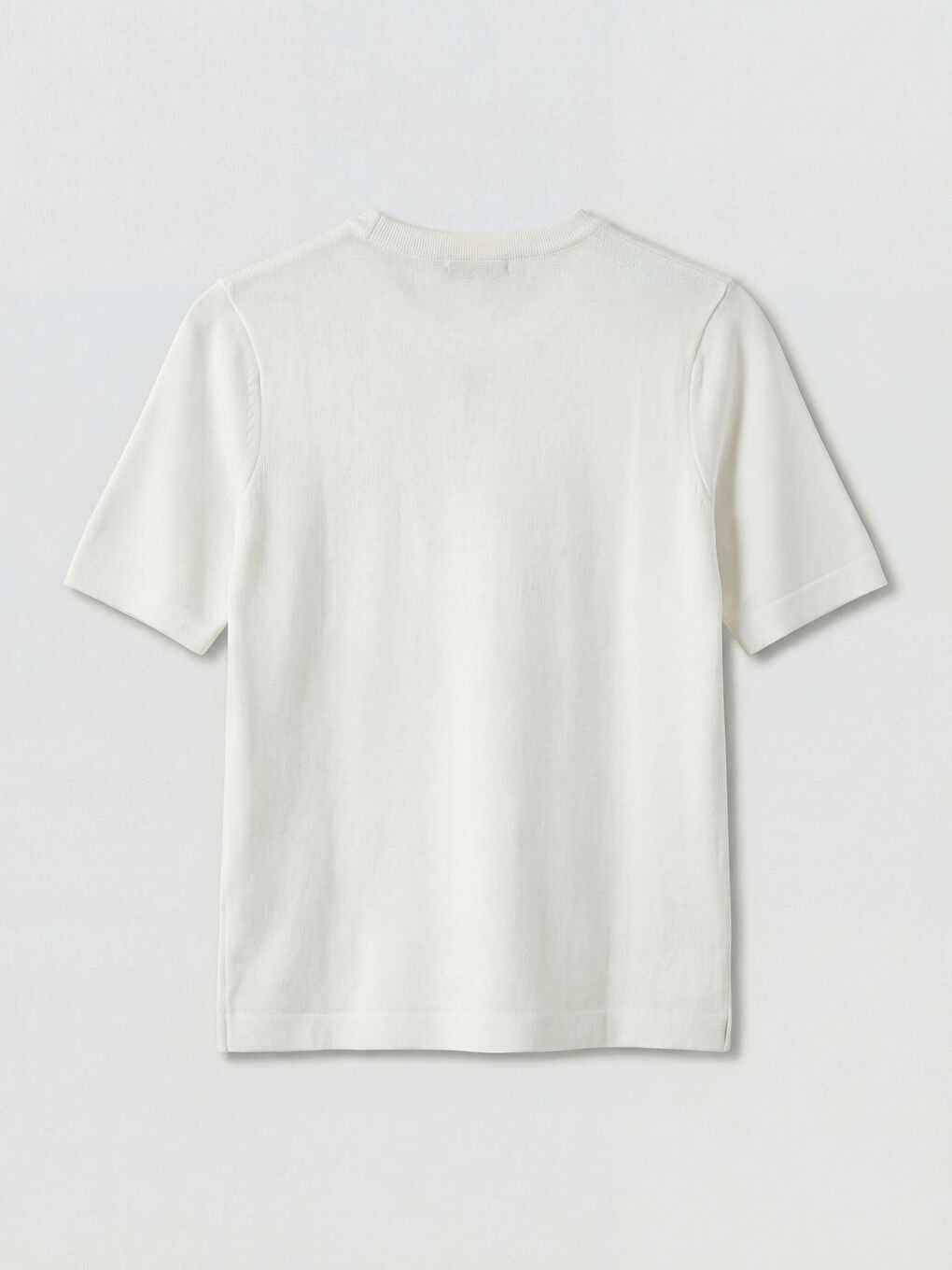 سترة تريكو نسائية بياقة دائرية-5