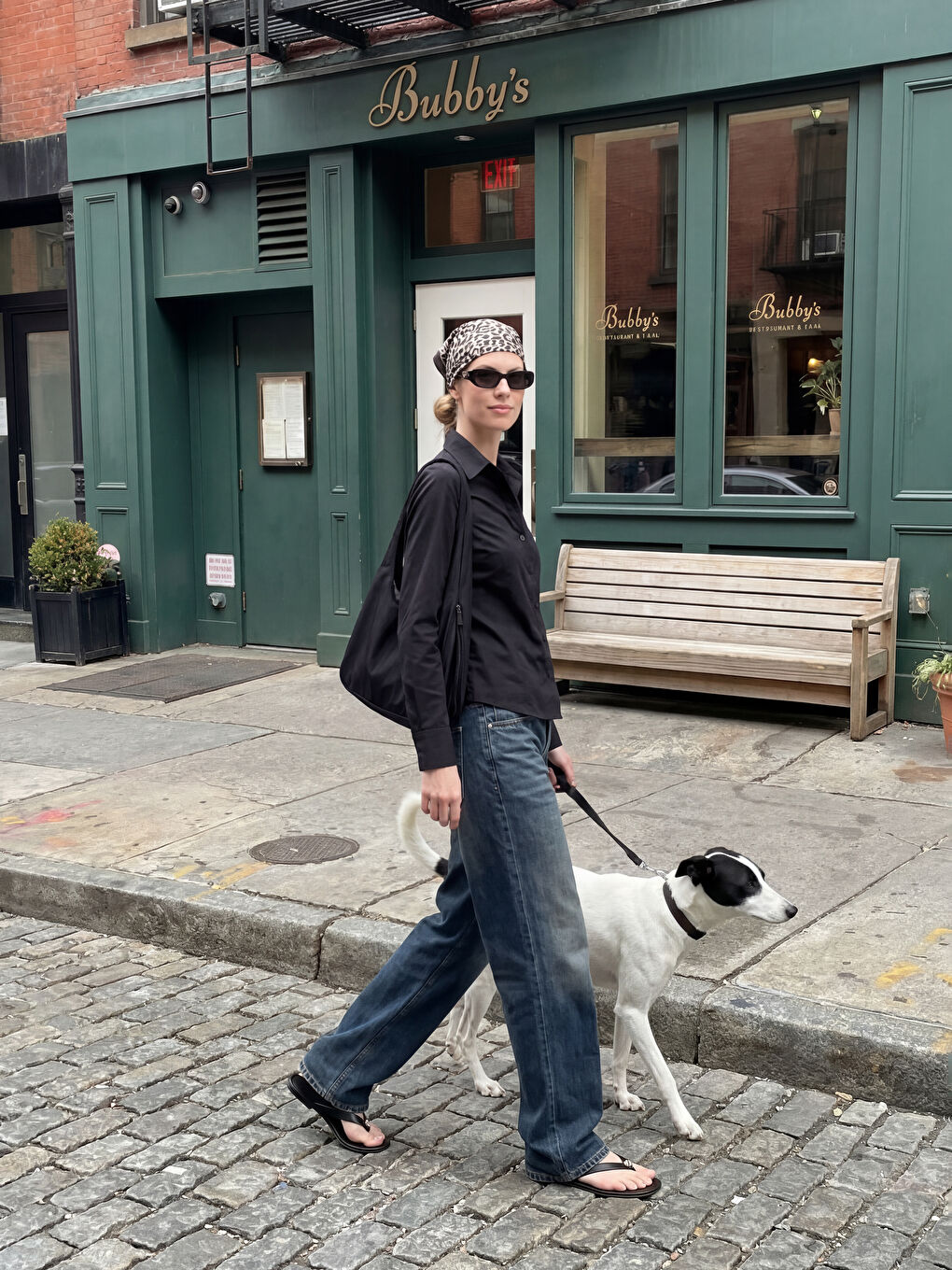 Siyah Slim Fit Kadın Gömlek