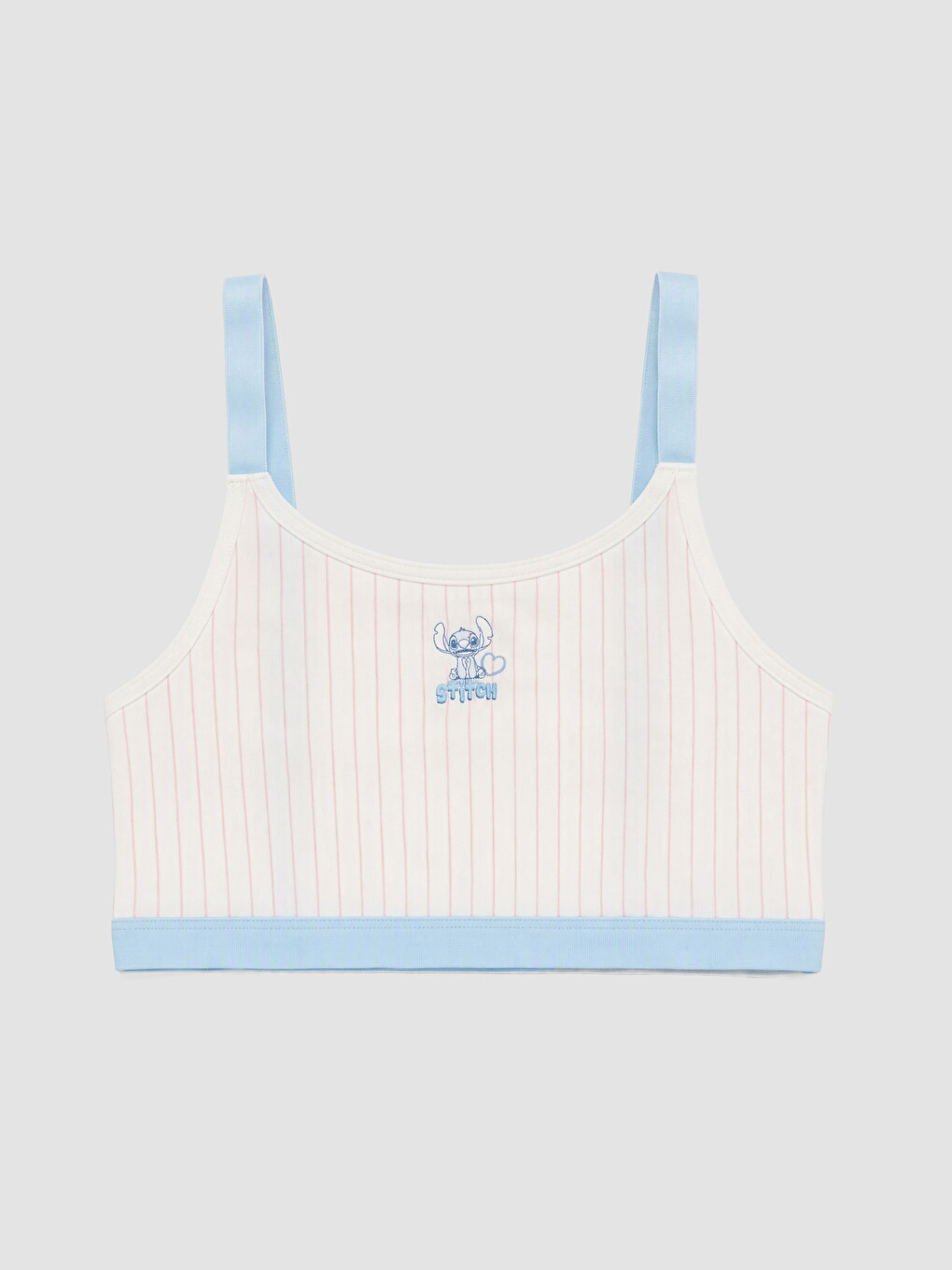 Stitch And Angel Printed Girls' 2-pack Bustier Top-2