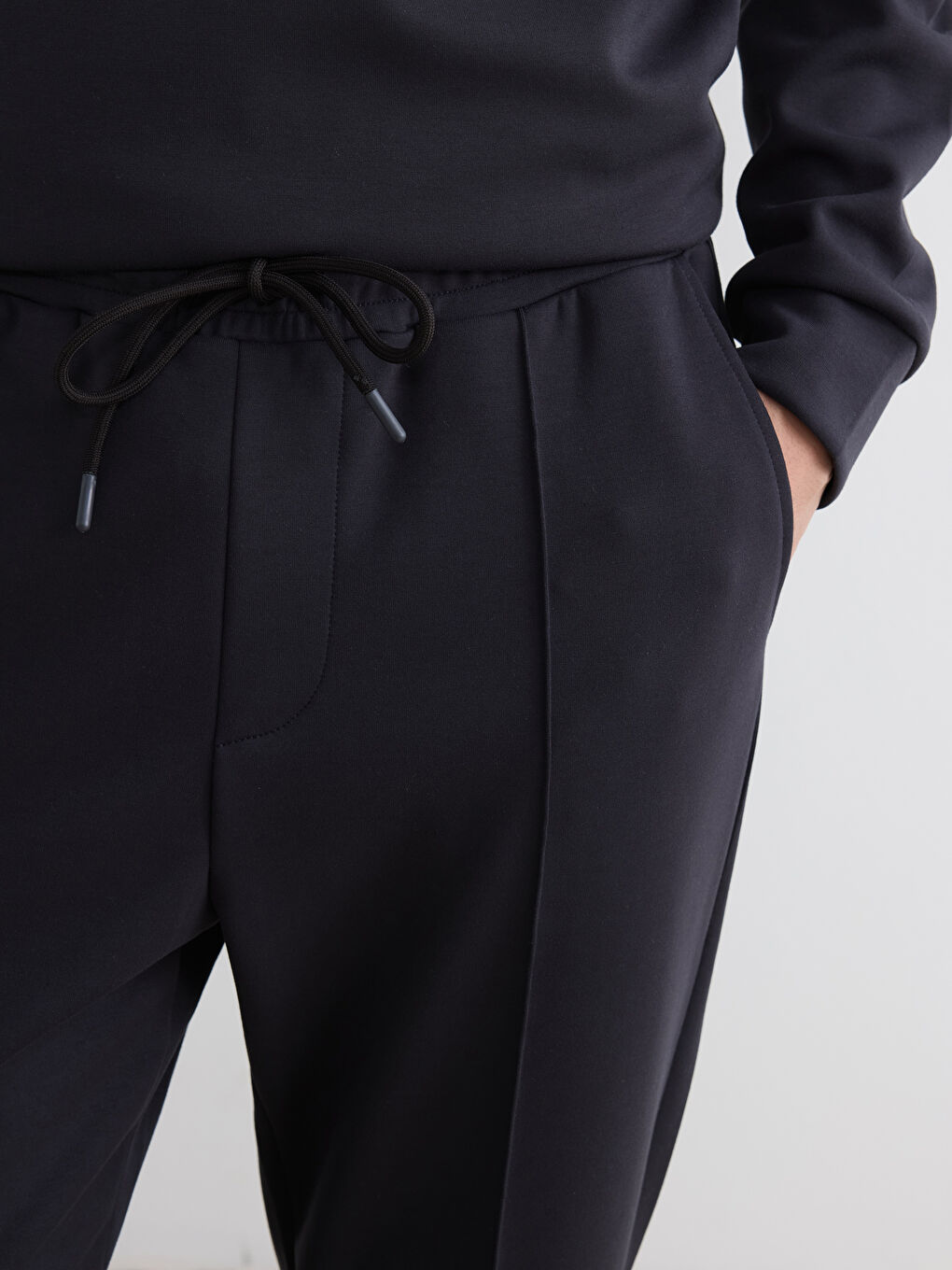 Antrasit Standart Kalıp Erkek Jogger Eşofman Altı-2