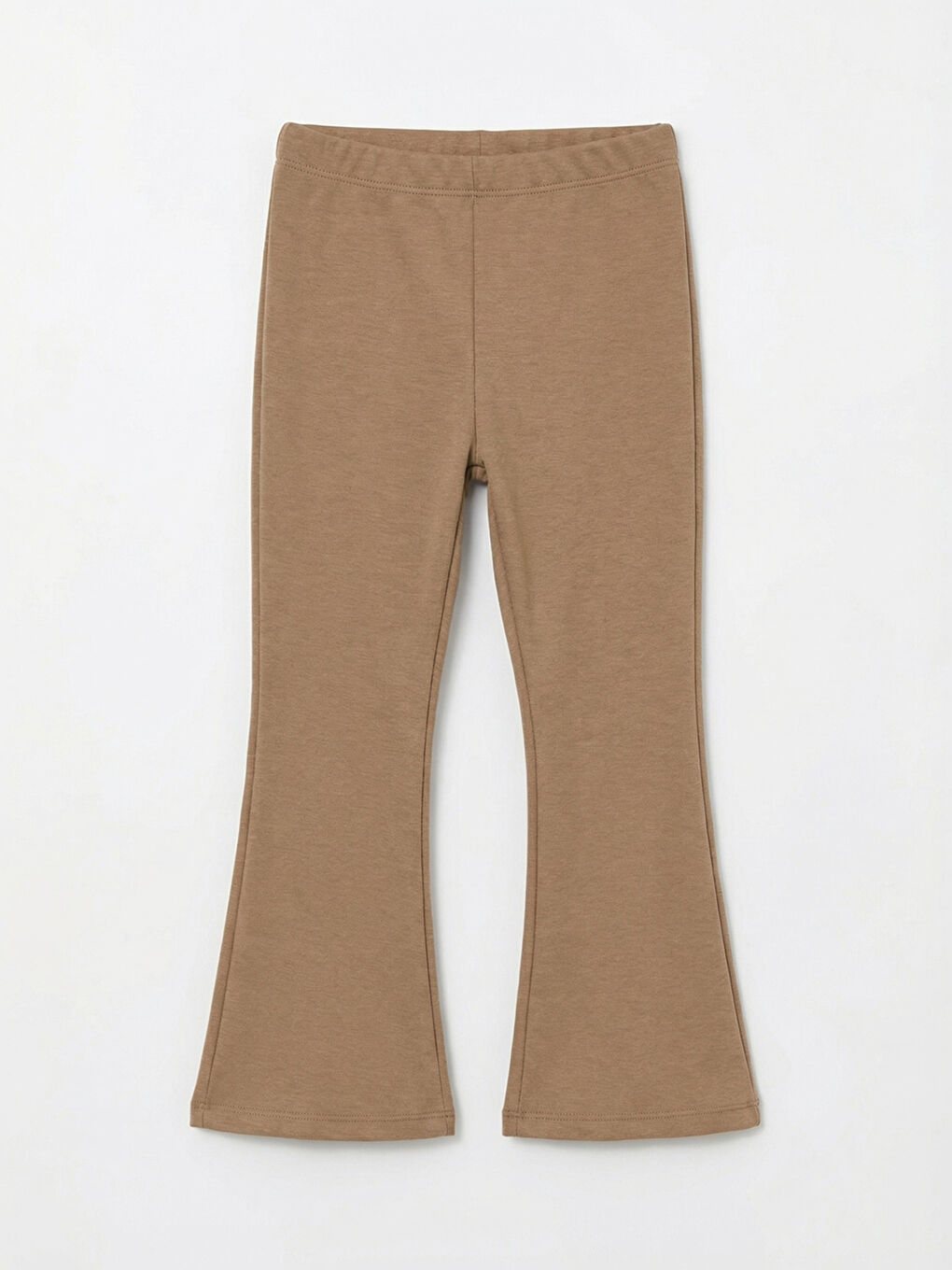 Дөңгелек жағалы принтті сәби қыз свитшоты мен леггинстер-5