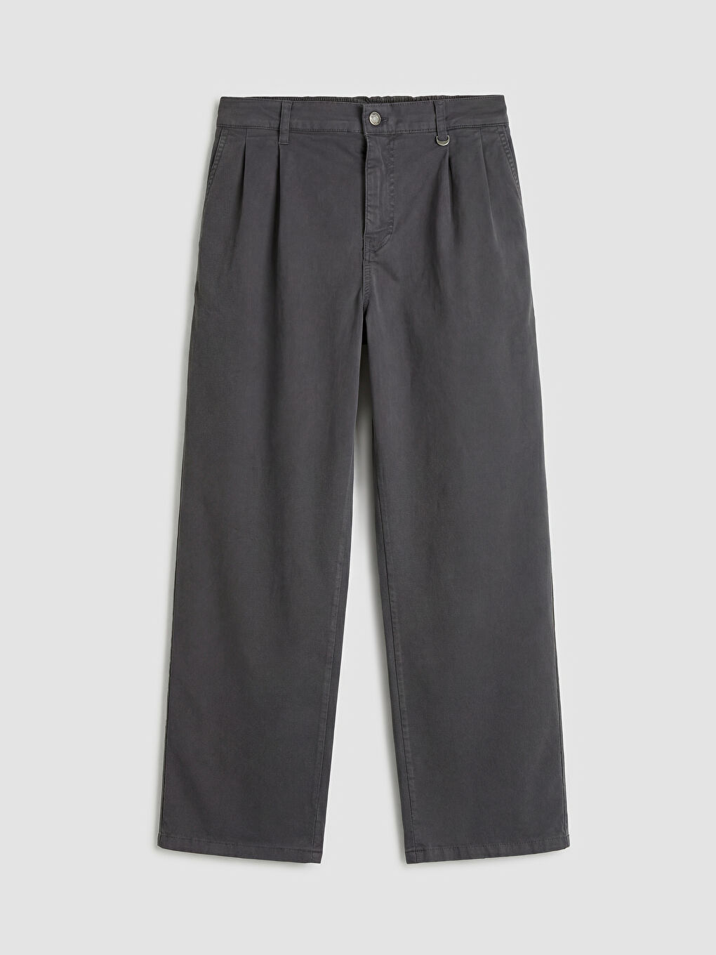 Antrasit Rahat Kalıp Gabardin Erkek Pantolon 