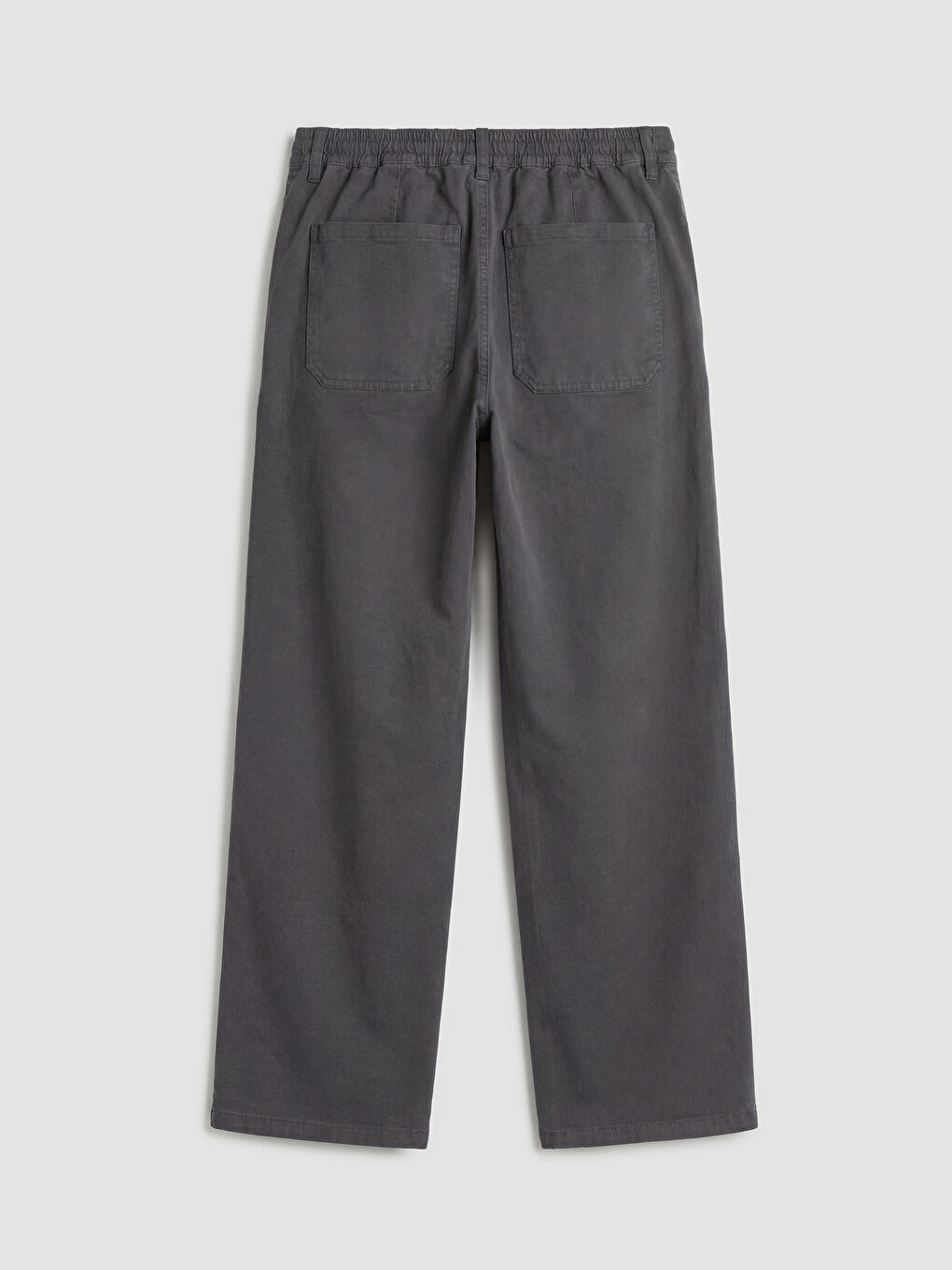 Antrasit Rahat Kalıp Gabardin Erkek Pantolon -1