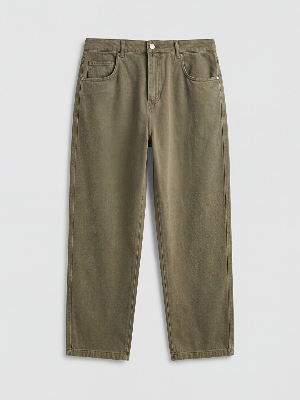Regular Fit Gabardine Men's Trousers-4