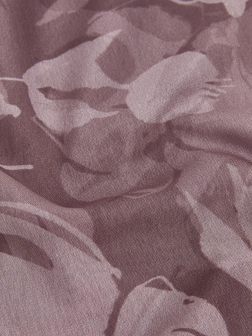 Mürdüm Desenli Kadın Şal-2