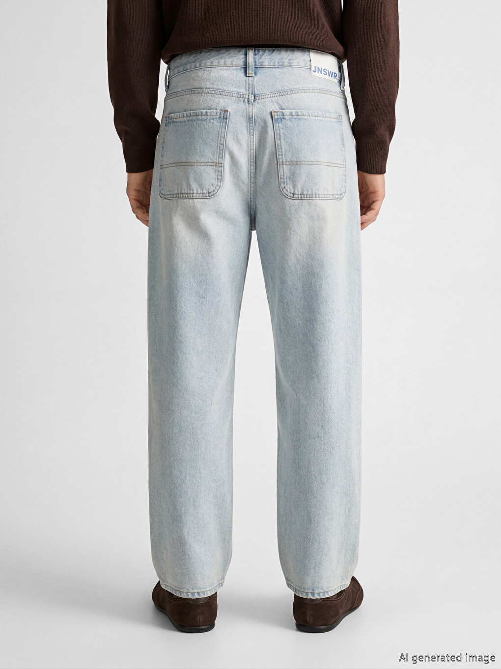 710 loose fit men's jeans-3