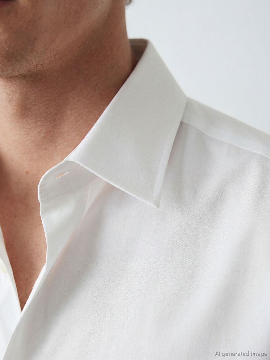 Ekru Regular Fit Oxford Erkek Gömlek-2