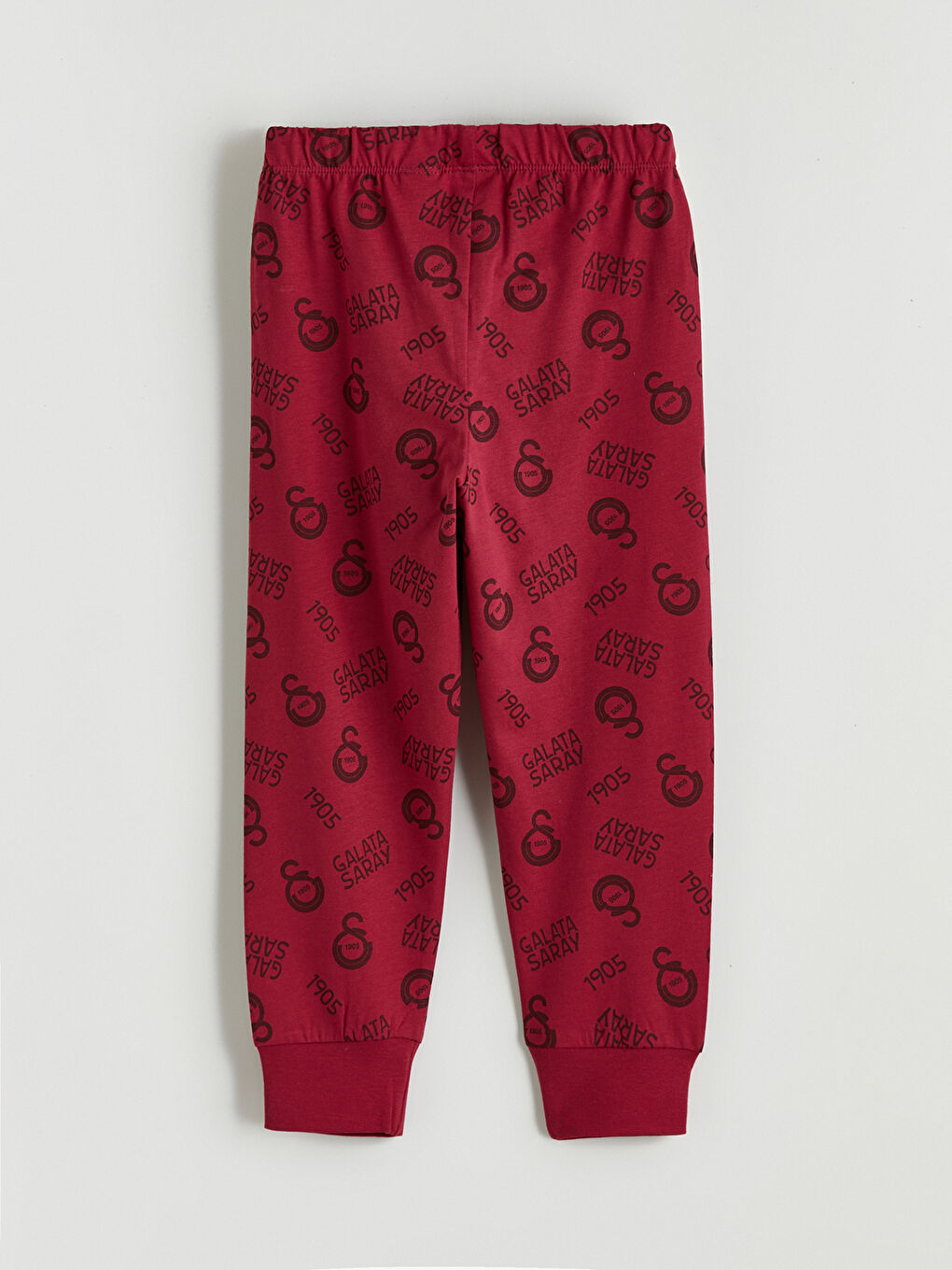 Kırmızı Galatasaray Baskılı Erkek Çocuk Pijama Alt-2