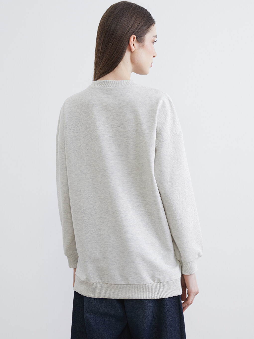 New Jersey Print Women's Sweatshirt Tunic-3