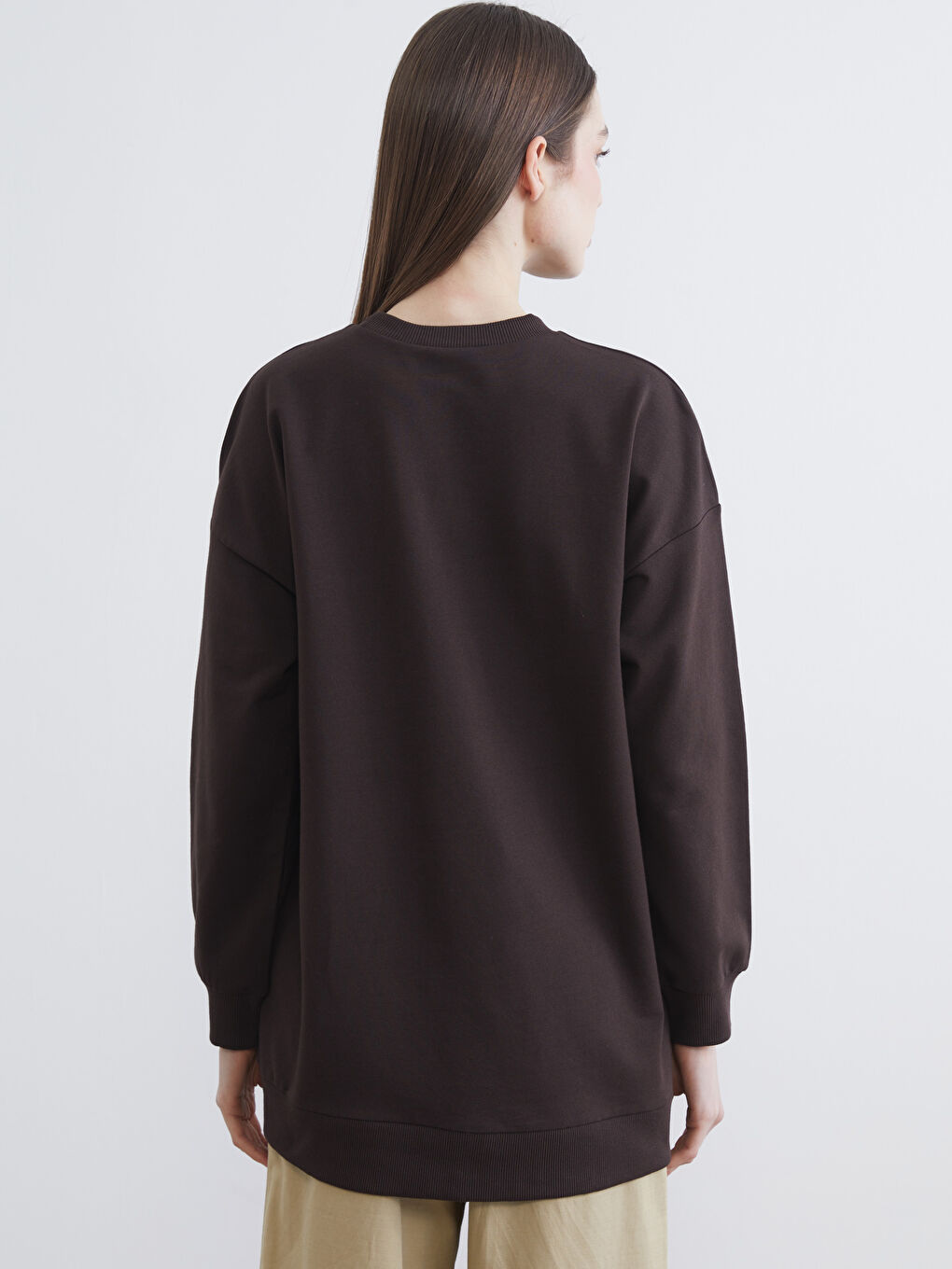 კოპენჰაგენის პრინტიანი ქალის სვიტშირტის ტუნიკა-3