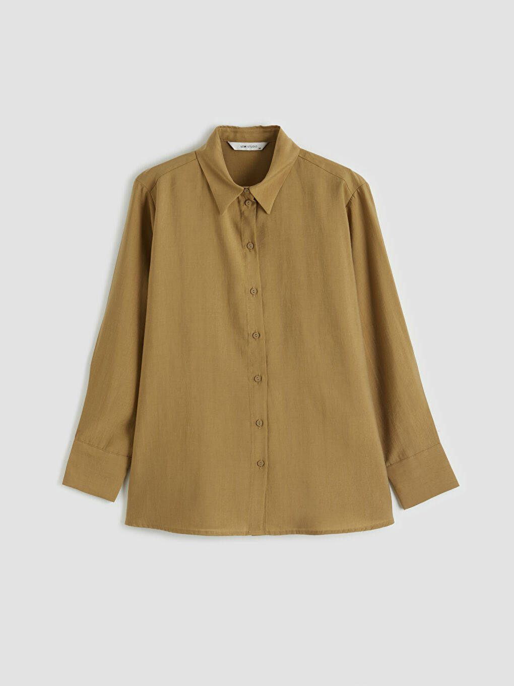 Yeşil Loose Fit Kadın Gömlek