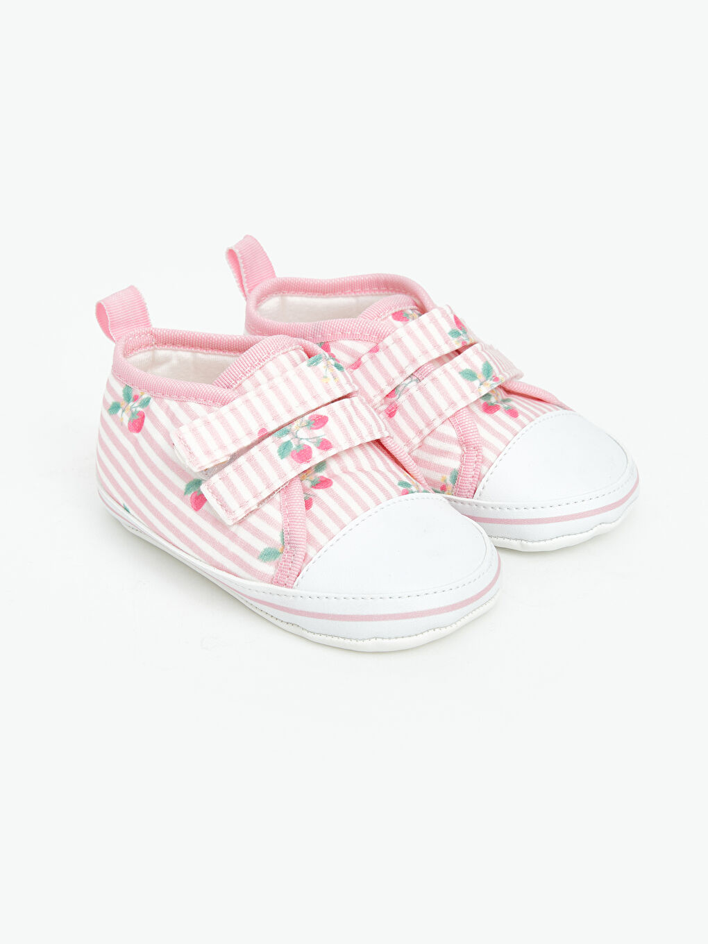 Karışık Kiraz Desenli Kız Bebek Spor Ayakkabı