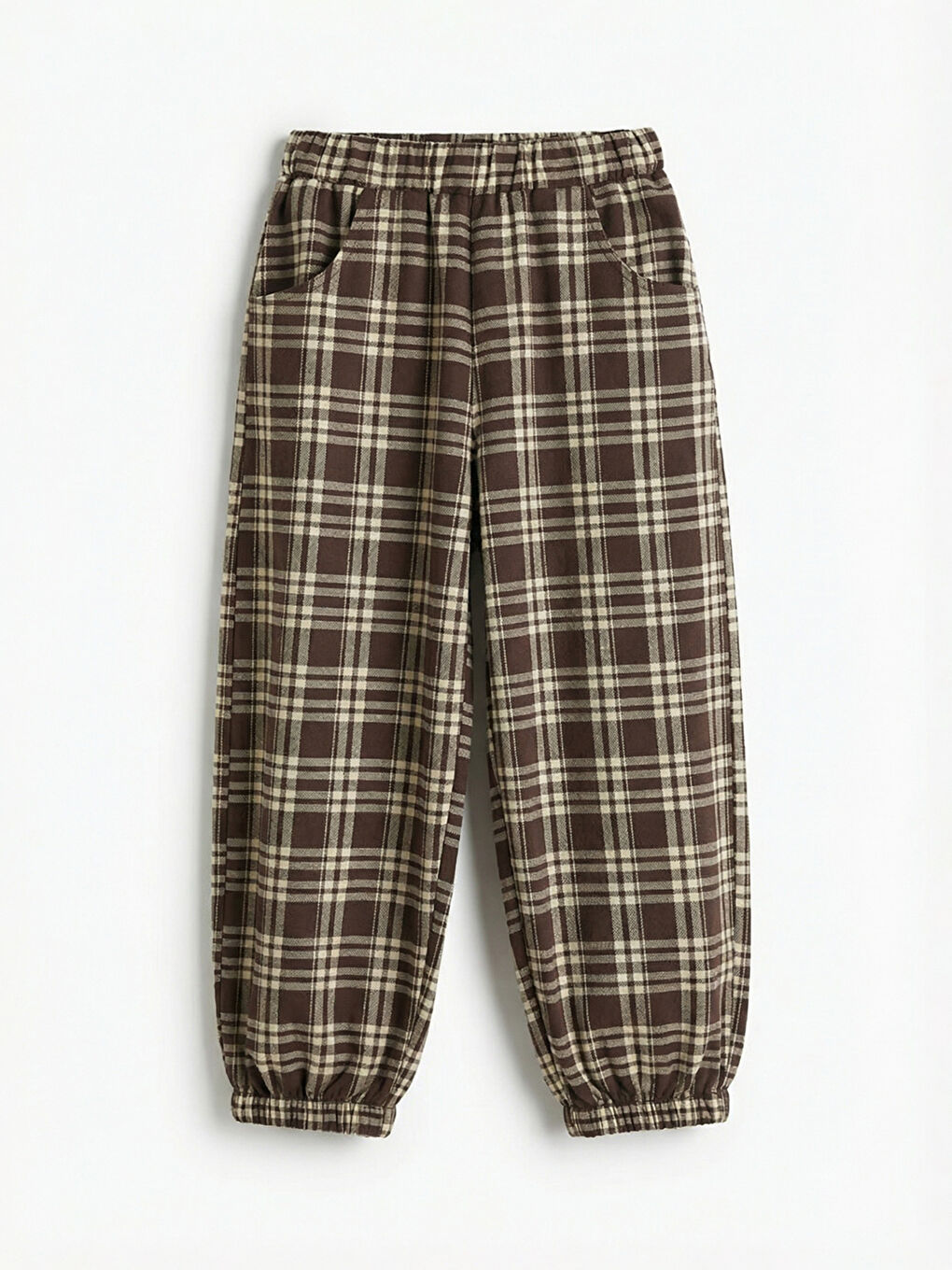 Kahverengi Hello Kitty Baskılı Kız Çocuk Sweatshirt ve Eşofman Altı-3