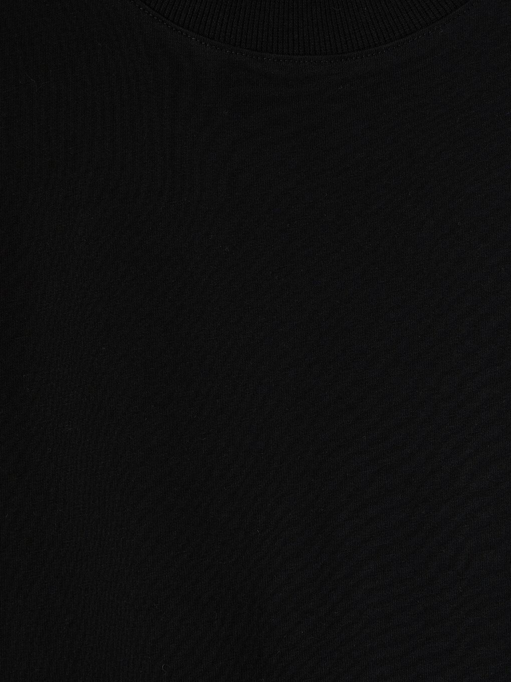 Siyah Bisiklet Yaka Kadın Tunik-2