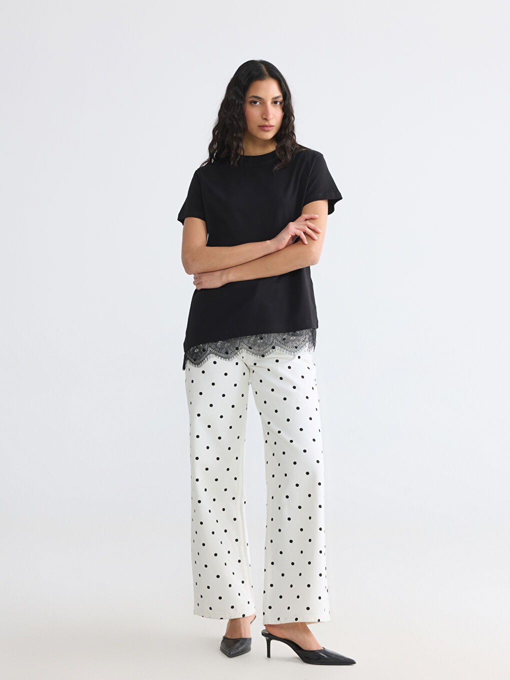 Crew Neck Women's Tunic-1