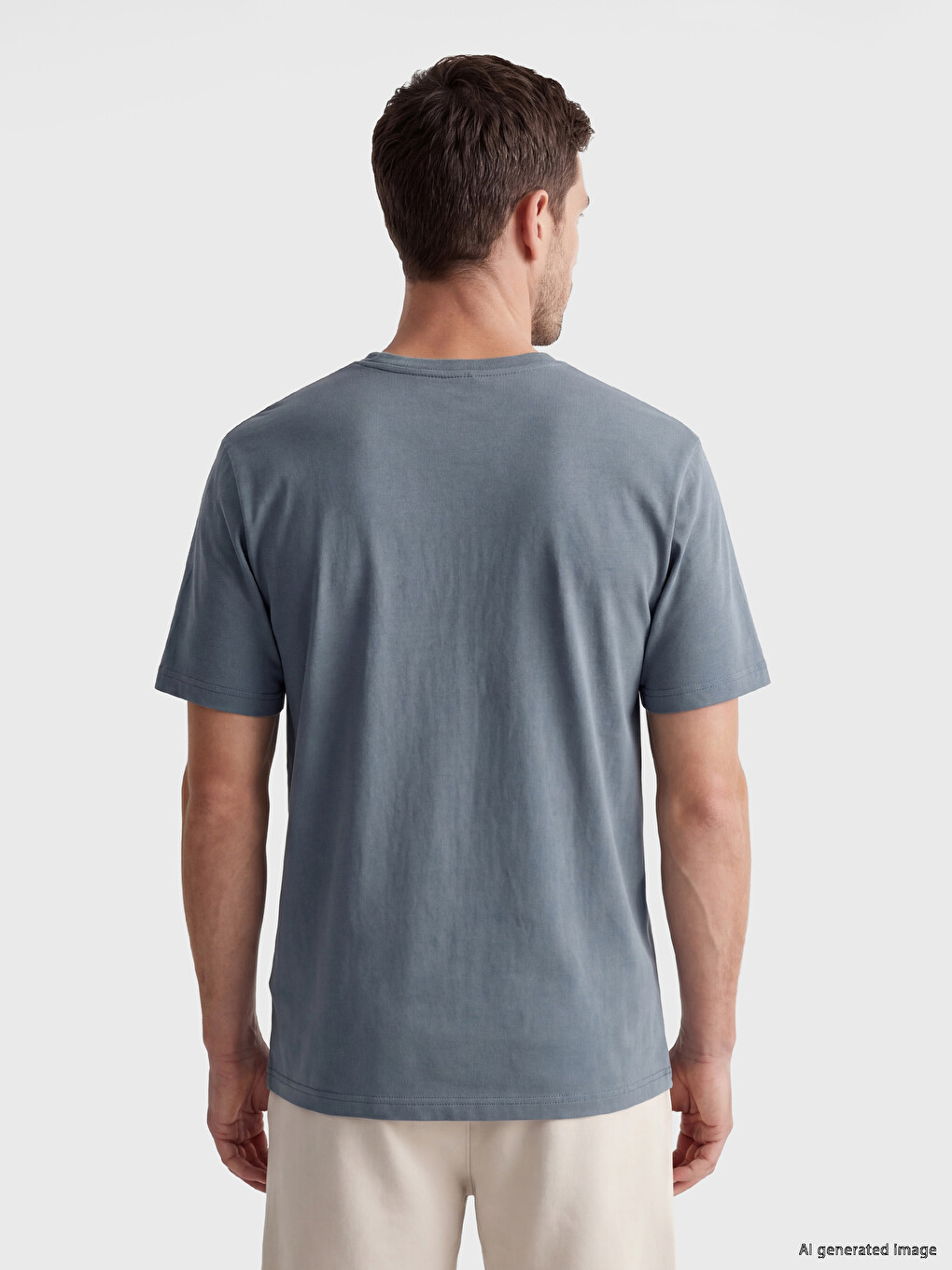 Man Indigo T-Shirt-2