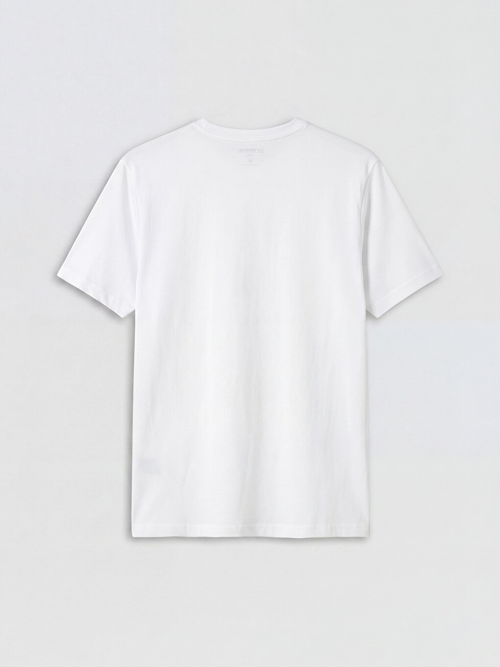 Crew Neck Printed Jersey Men's T-Shirt-5