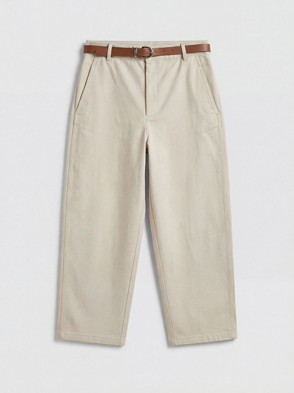 Παντελόνι Γκαμπαρντίνα για γυναίκες με Ζώνη