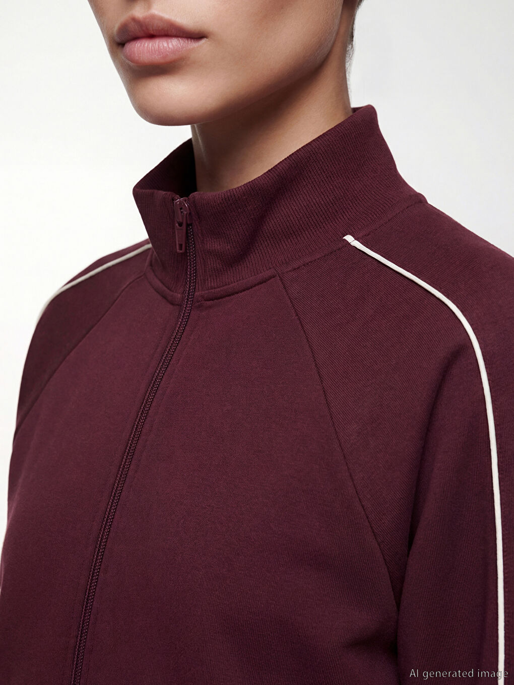 BORDO Dukserica sa rajsferšlusom Žena-2