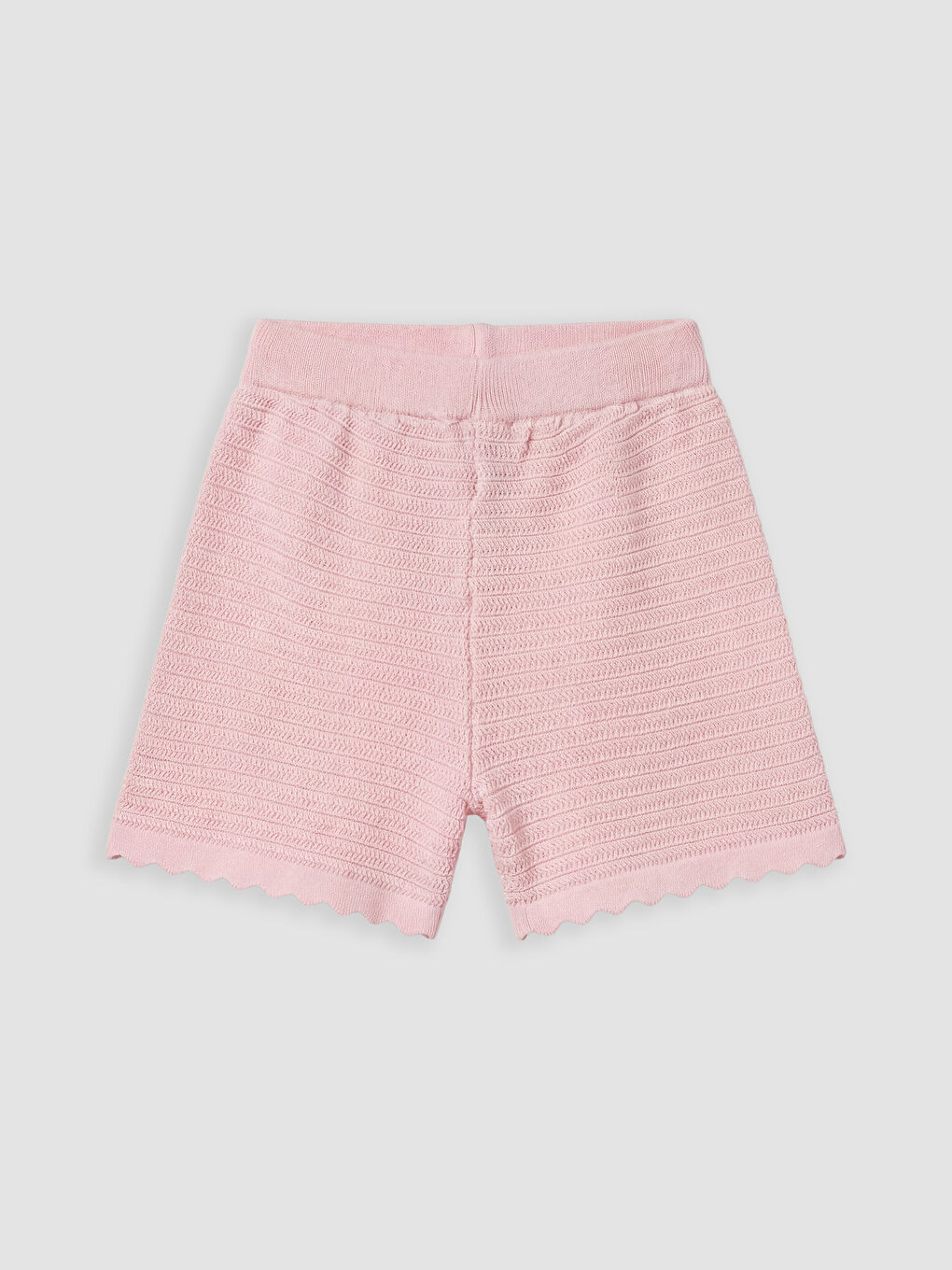 Pembe Nakışlı Kız Çocuk Triko Takım-2