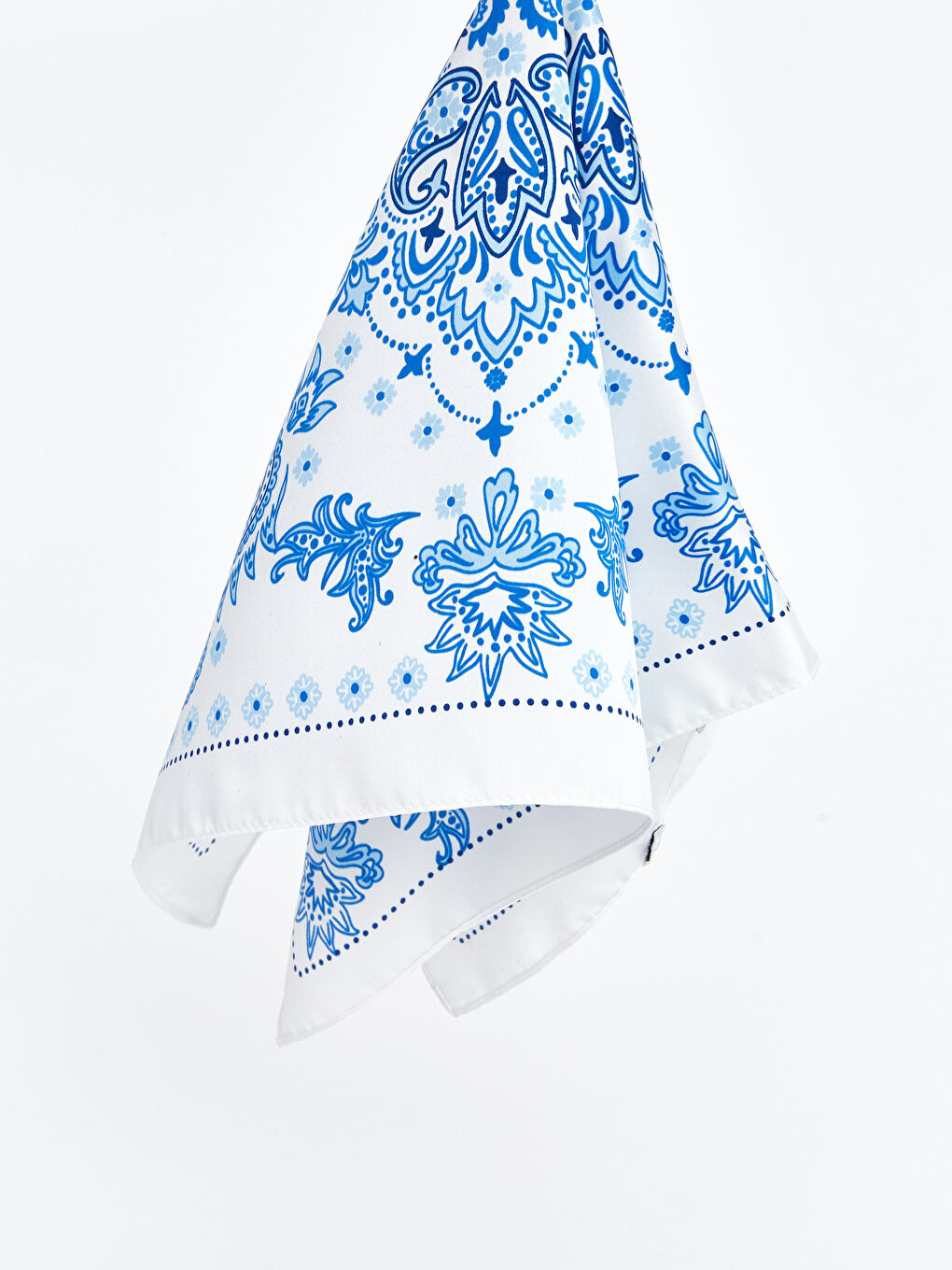 Woman ECRU Small Scarf-2