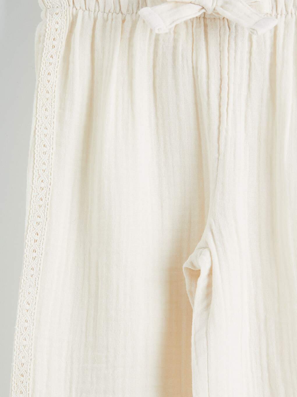 Girl Beige Trousers-2