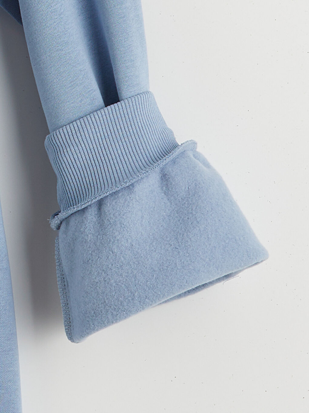 High Neck Printed Oversized Women's Thick Sweatshirt-5