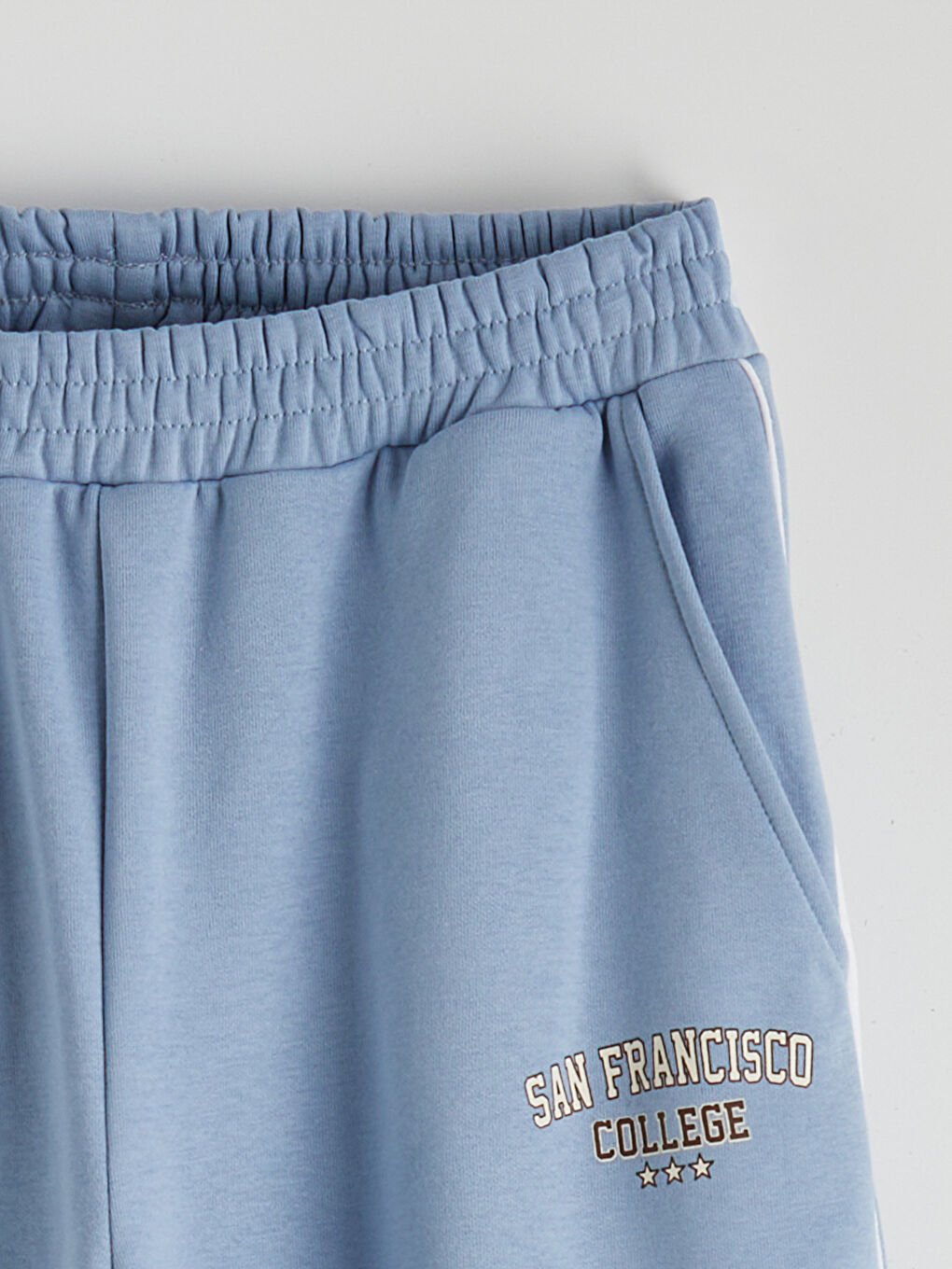 Mavi San Francisco Baskılı Kadın Eşofman Altı-5