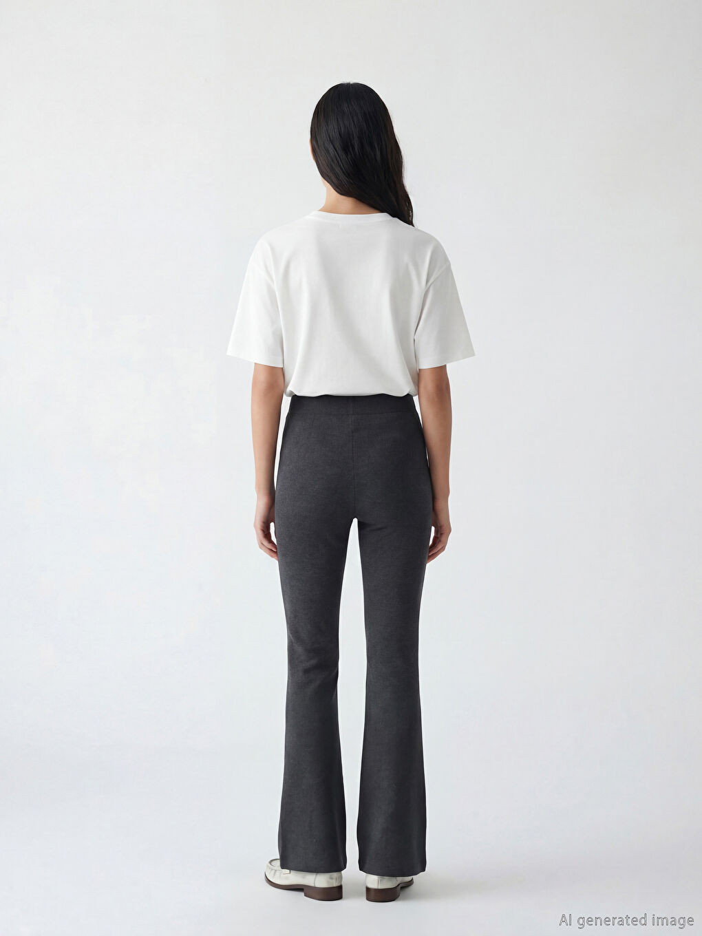 Дамски джогър с разкроен дизайн-3