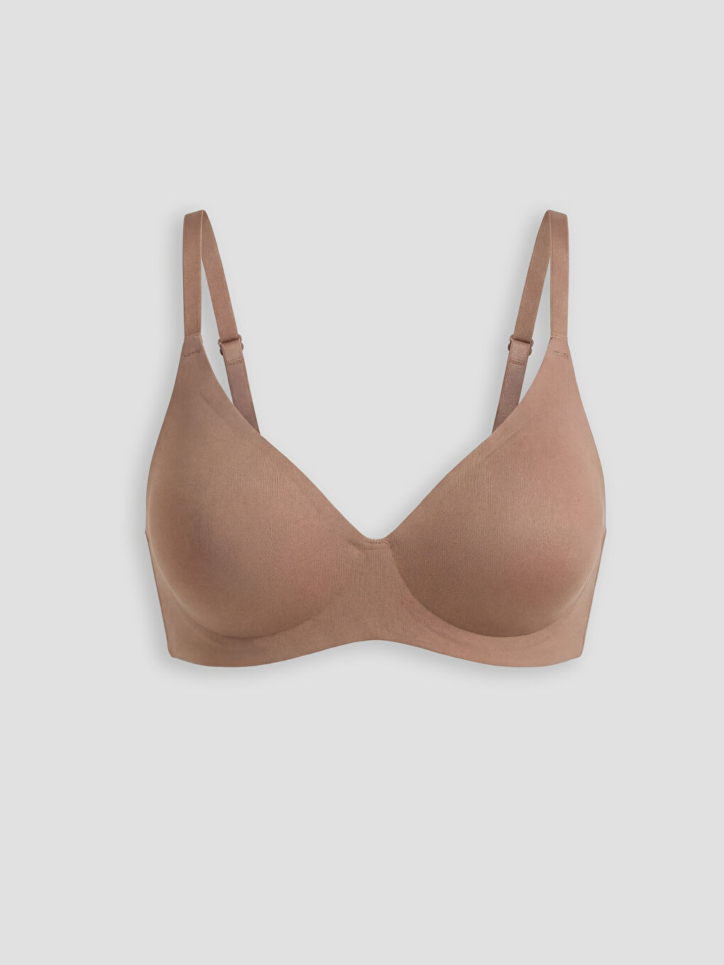 Pembe Balensiz Dolgusuz Üçgen Sütyen