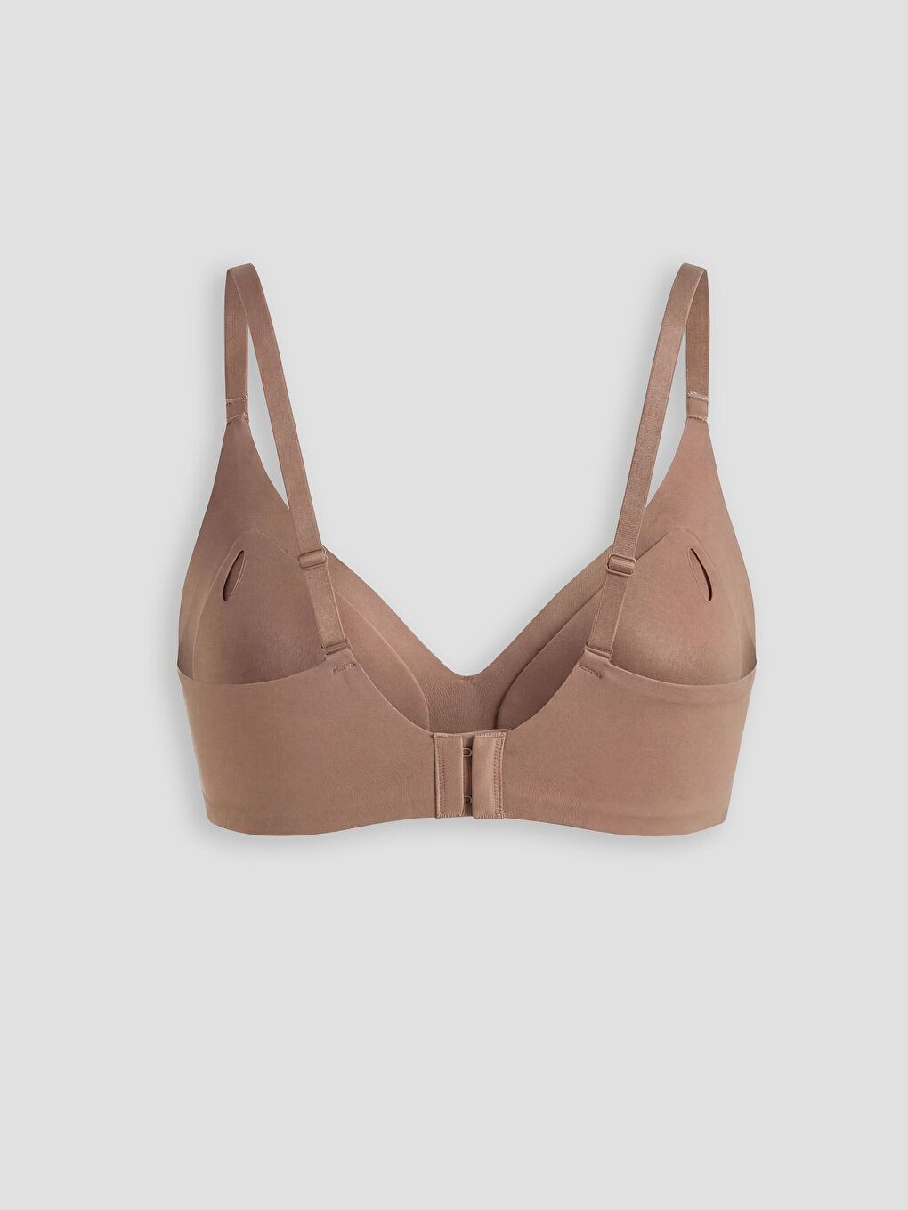 Pembe Balensiz Dolgusuz Üçgen Sütyen-1