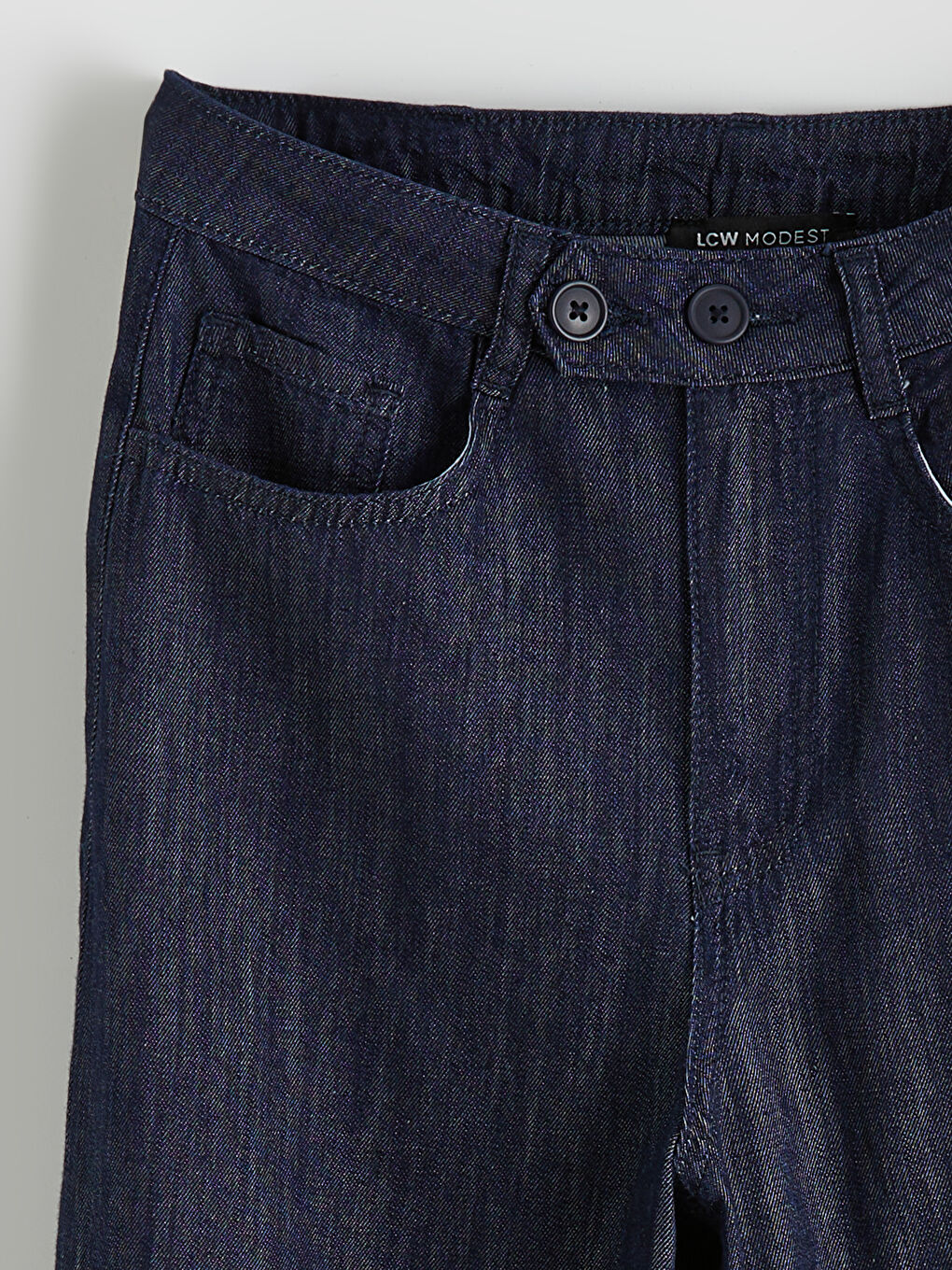 جينز واسع للسيدات-7