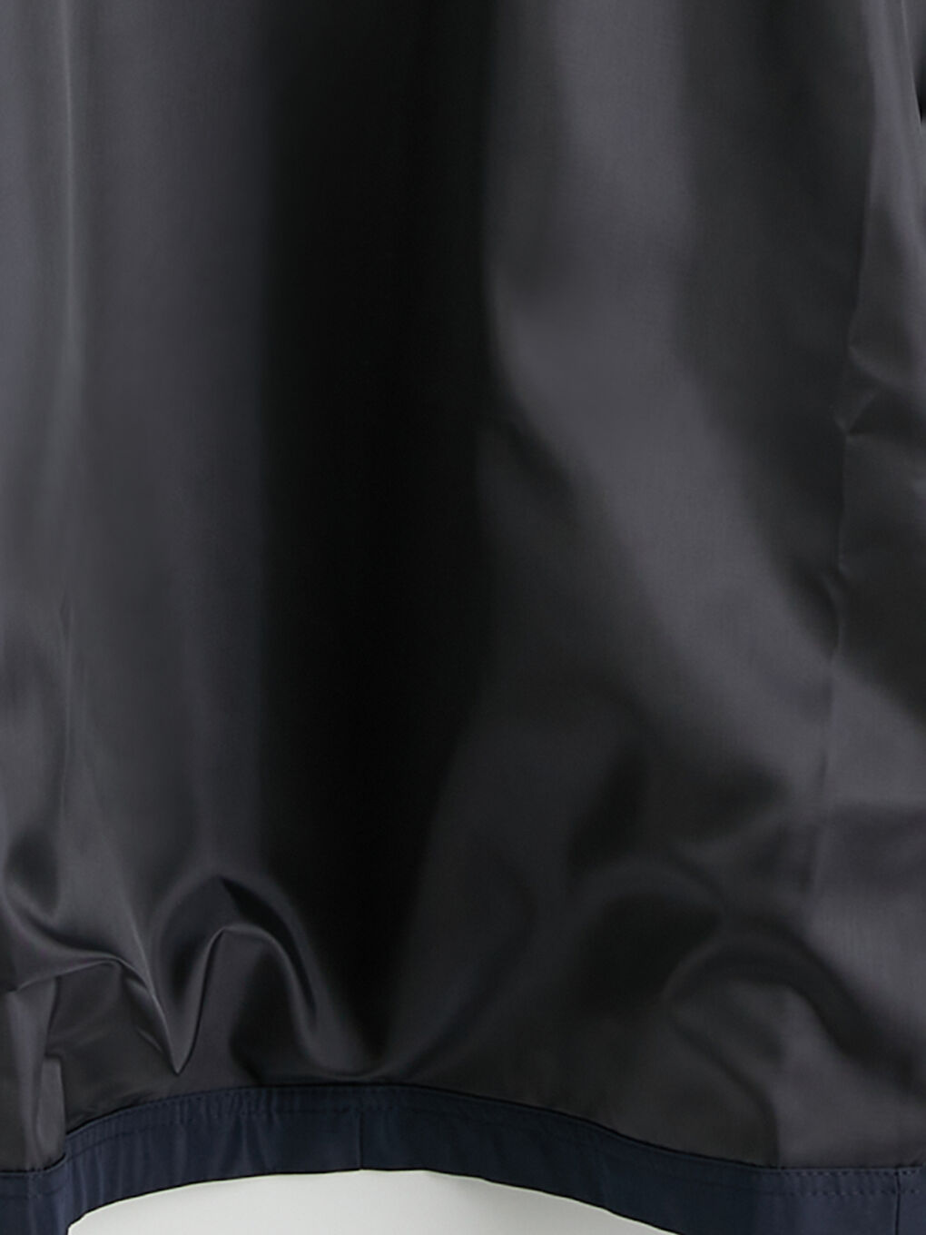 Lacivert Kruvaze Yaka Kuşaklı Oversize Kadın Trençkot-6