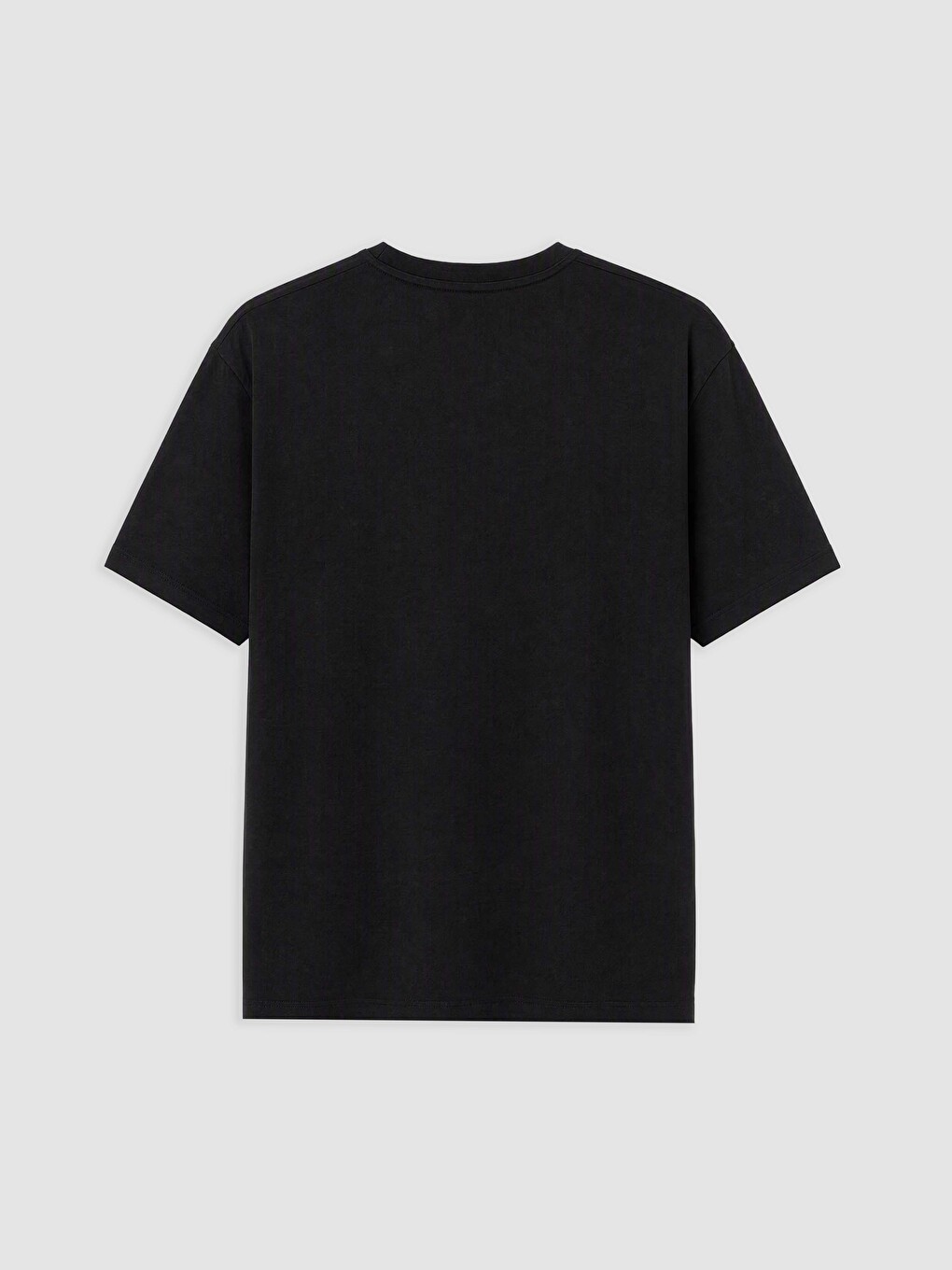 T-shirt Me Jakë Të Rrumbullakët Për Burra-1