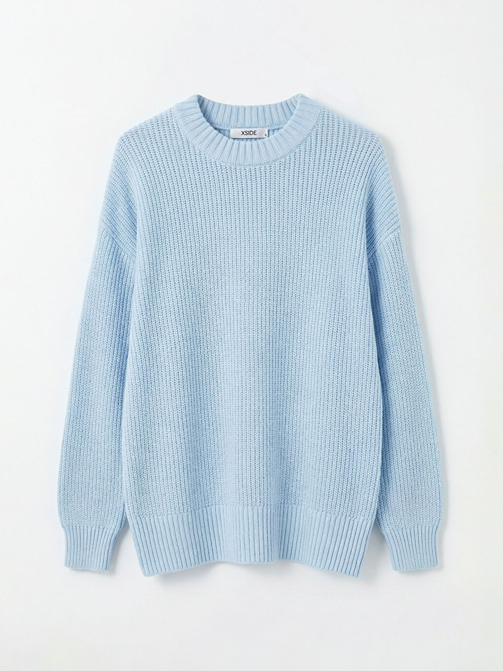 Mavi Bisiklet Yaka Oversize Kadın Triko Kazak