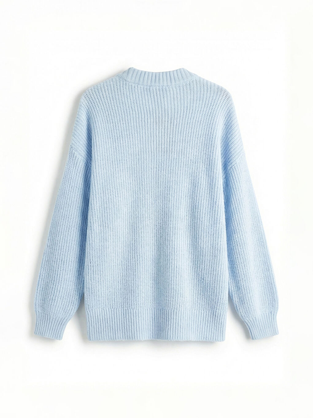 Mavi Bisiklet Yaka Oversize Kadın Triko Kazak-1