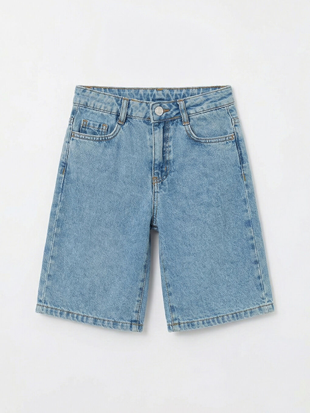 Mavi Kız Çocuk Jean Şort