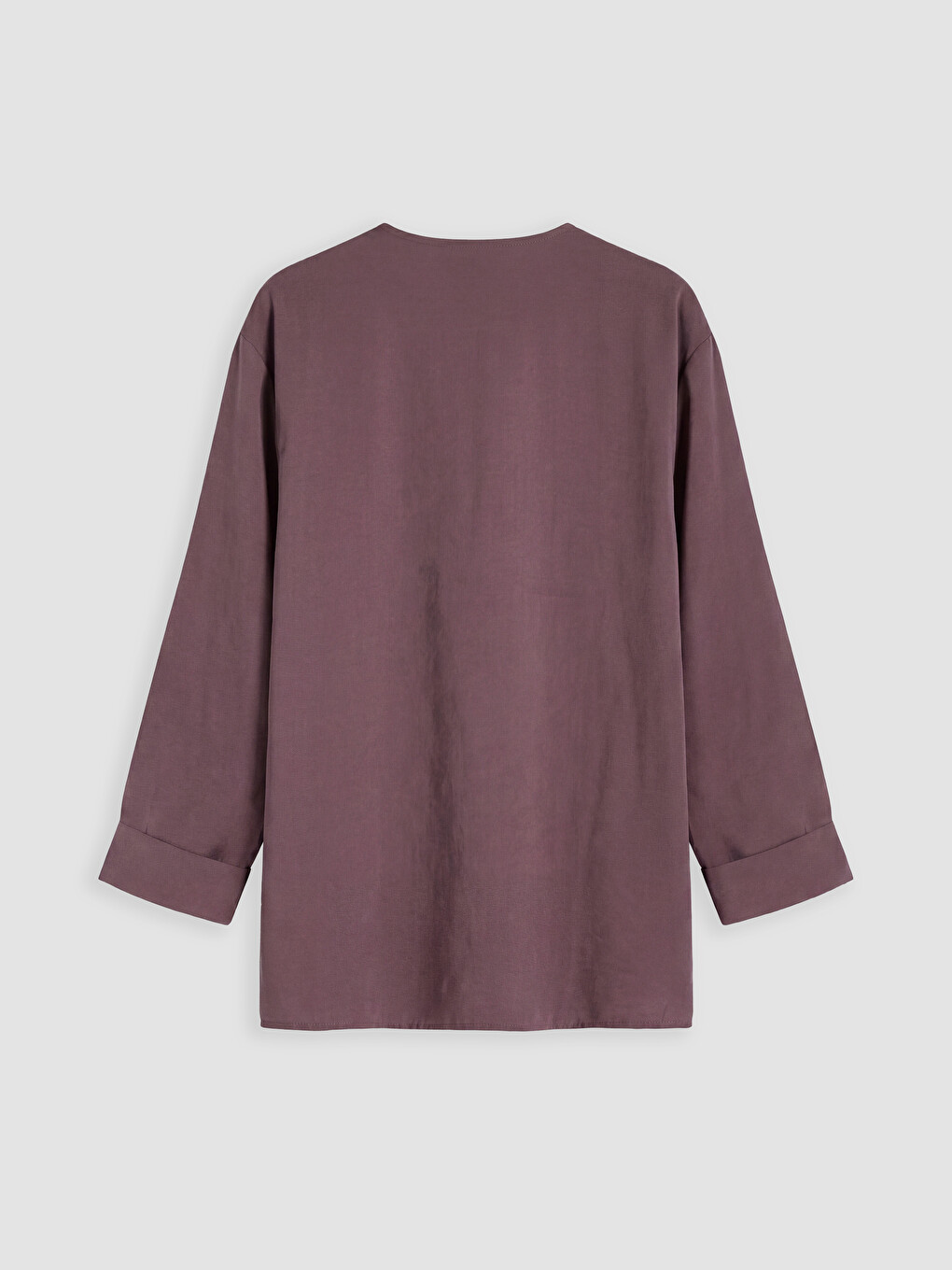 Pembe Dokulu Modal Karışımlı Kadın Kimono-1