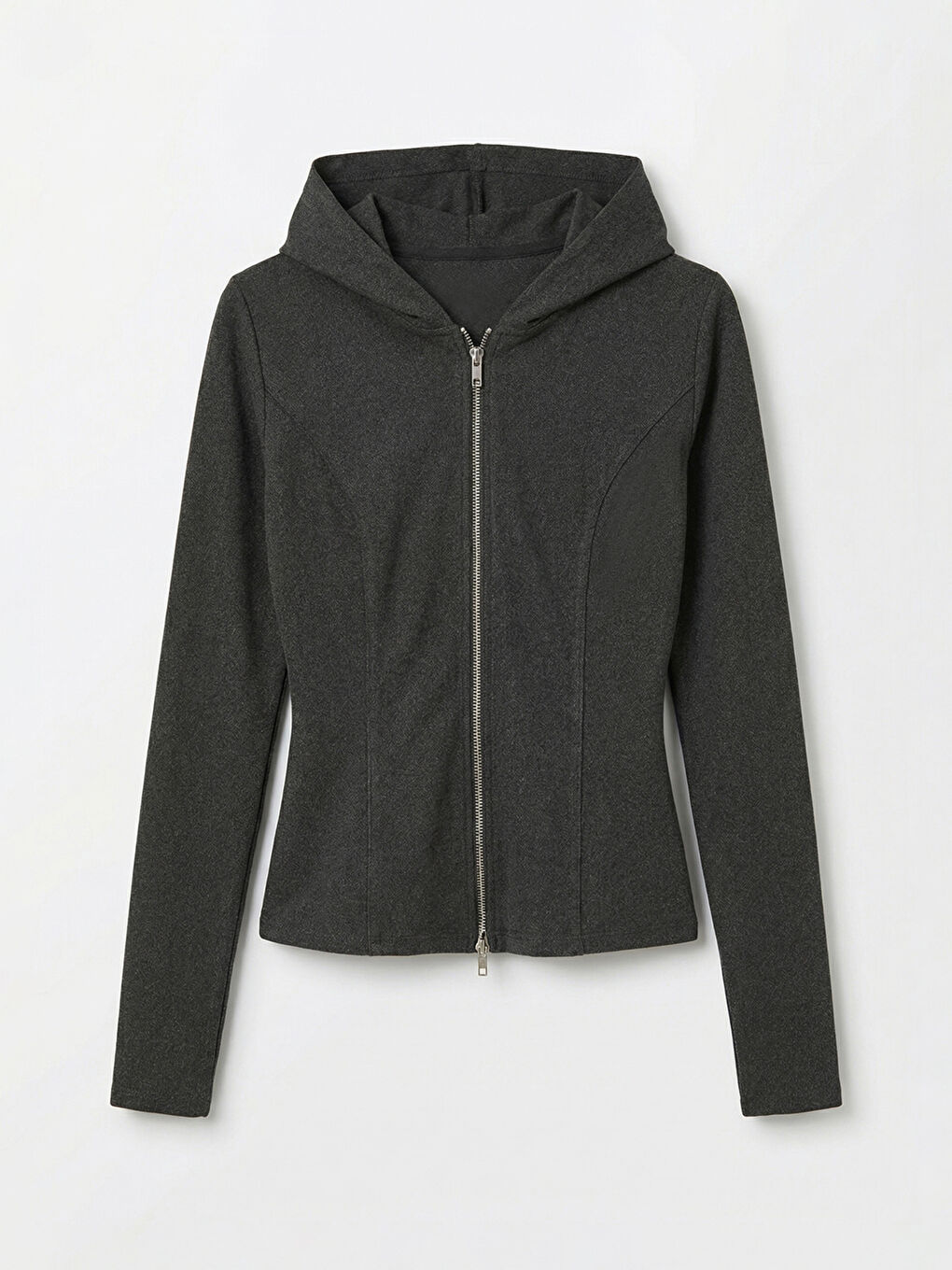 Soft Touch Women's Zip-Up Sweatshirt with Thumbholes-4