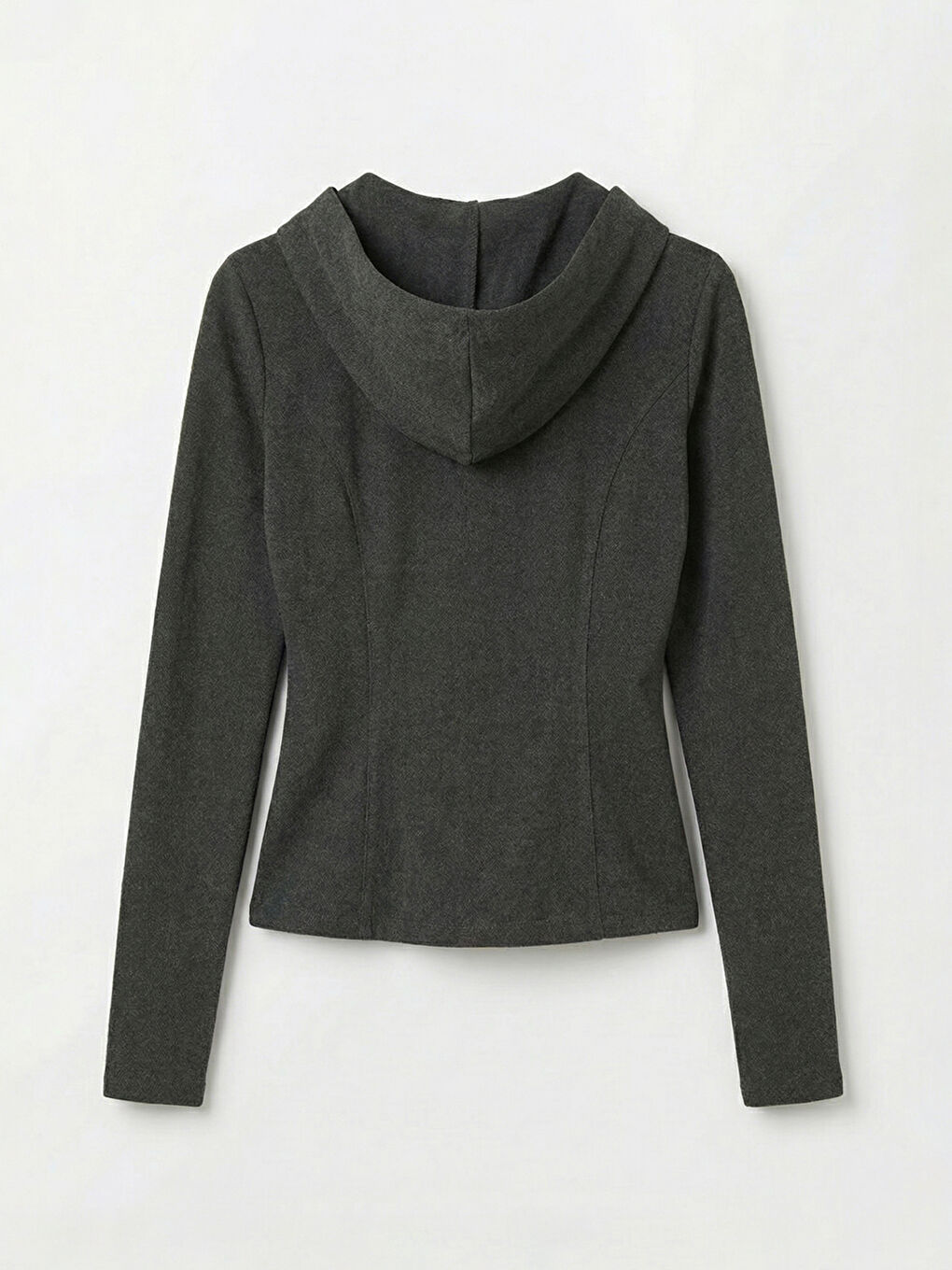 Soft Touch Women's Zip-Up Sweatshirt with Thumbholes-5