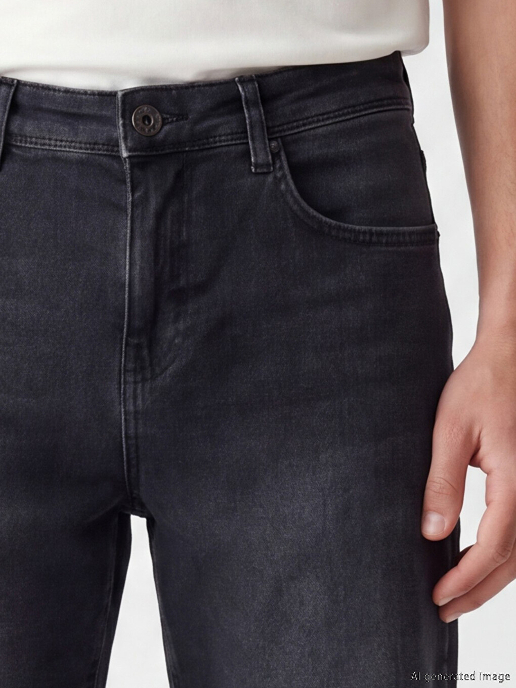 Slim Fit muški teksas šorts-2