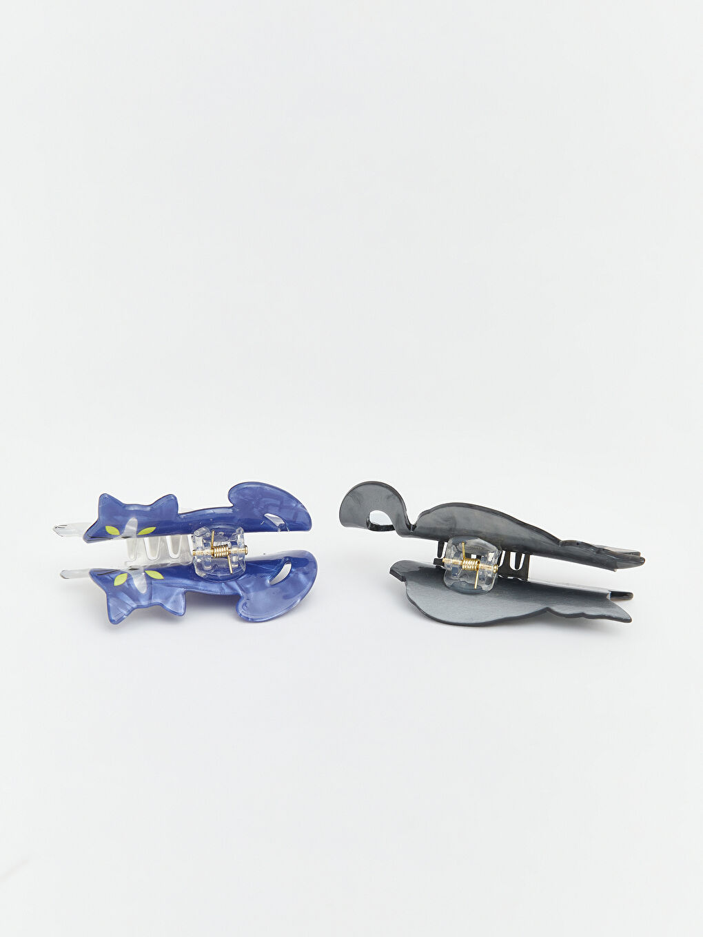 Cat Figured Women's Claw Clip Set of 2-2