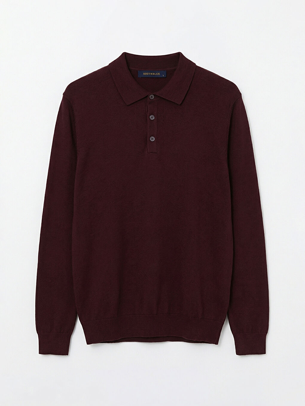 Men's Polo Neck Knit Sweater-4