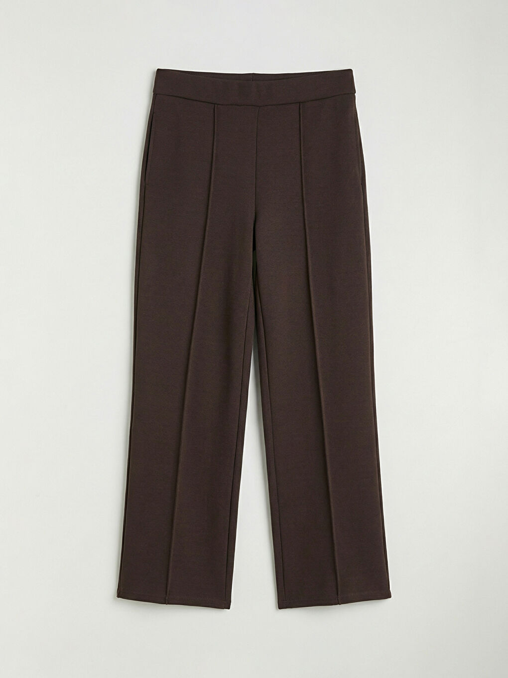 بنطلون واسع الأرجل بخصر مطاطي للسيدات-4