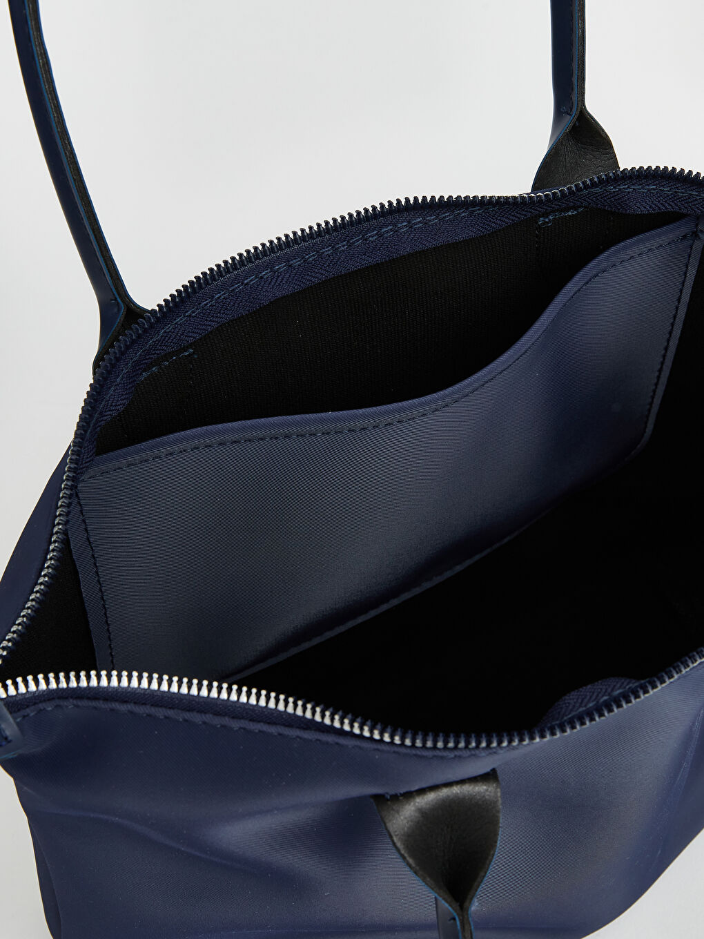 Lacivert Fular Aksesuarlı Kız Çocuk Kol Çantası-3